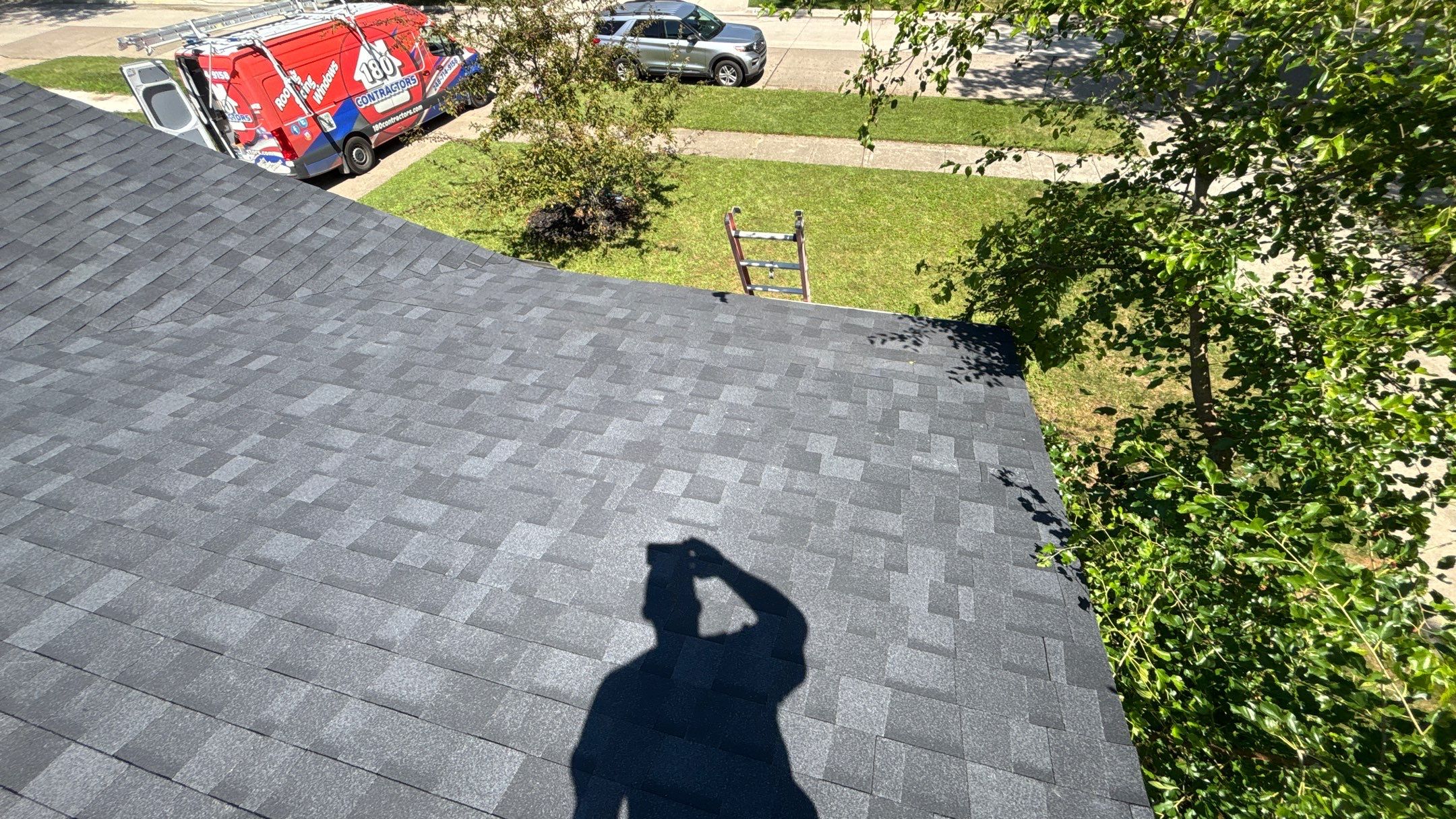 Roof Replacement using Owens Corning Onyx Black by 180 Contractors