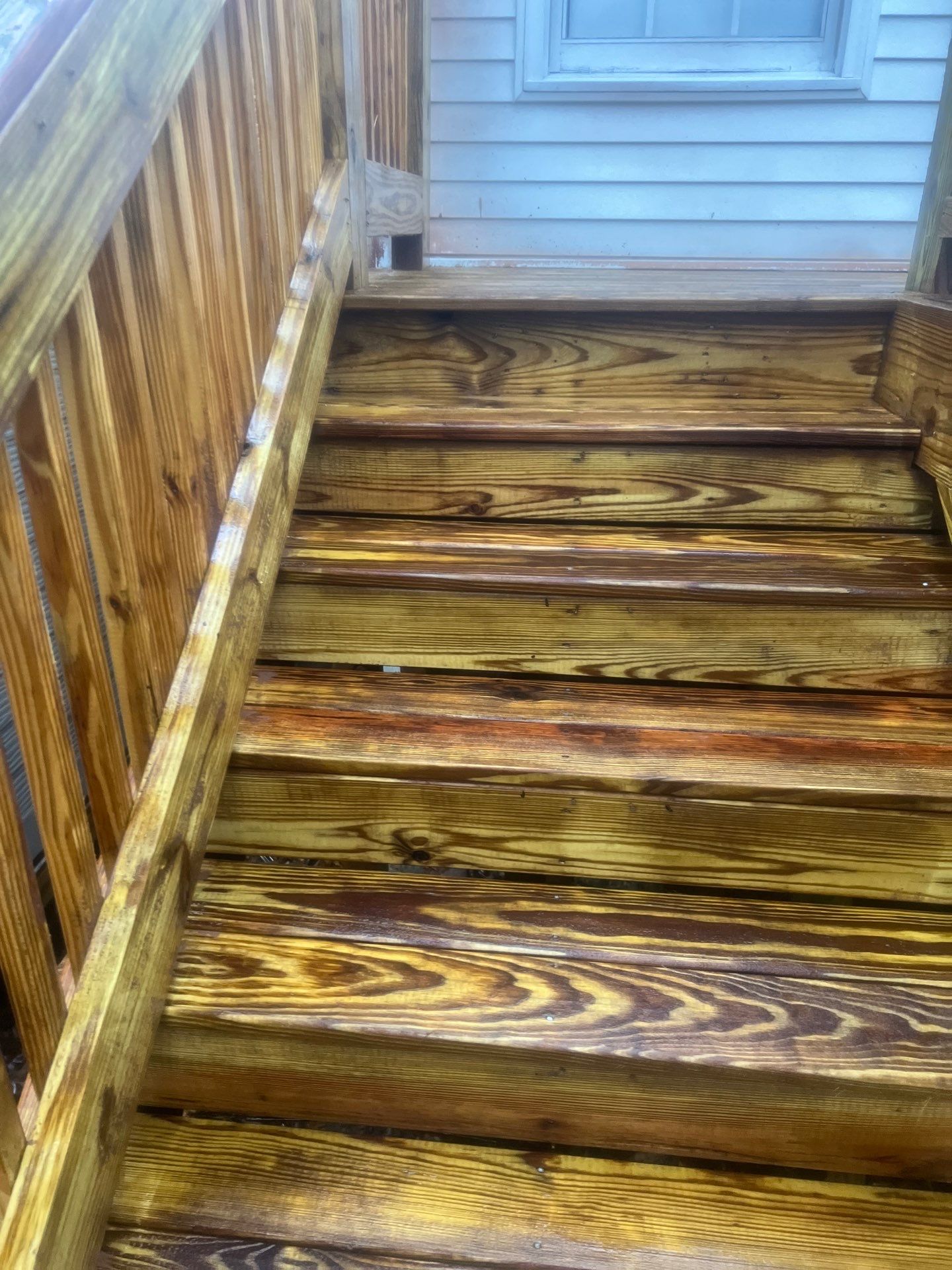 Coated Deck using Wood Sealant by DuraSeal