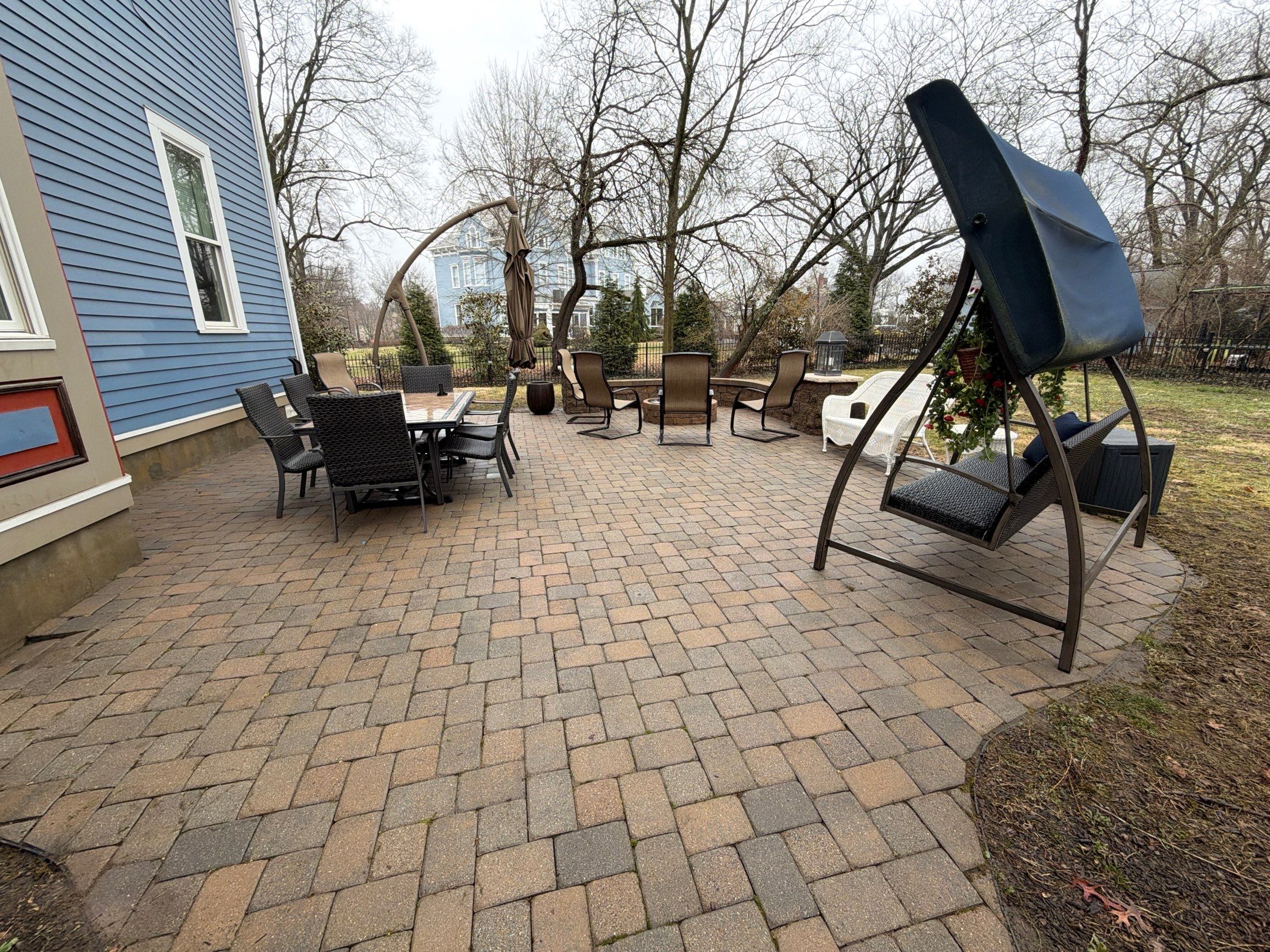 Surface Cleaning - Paver Patio by Reisenberg’s Lawn & Landscape, LLC