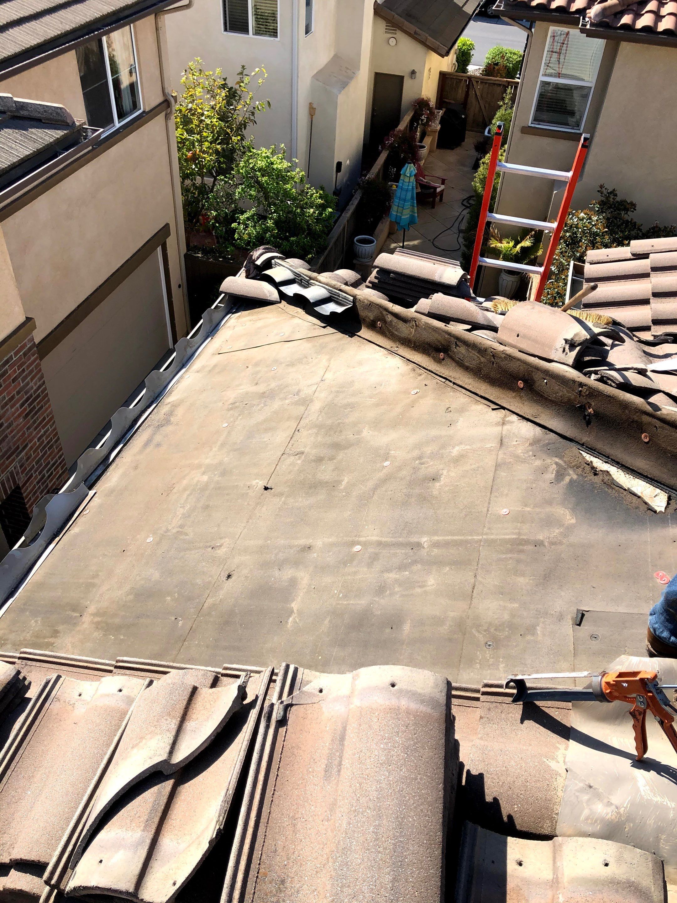 Rancho Bernardo, CA | Small Tile Roof Corner Leak Repair by Zenith Roofing Services