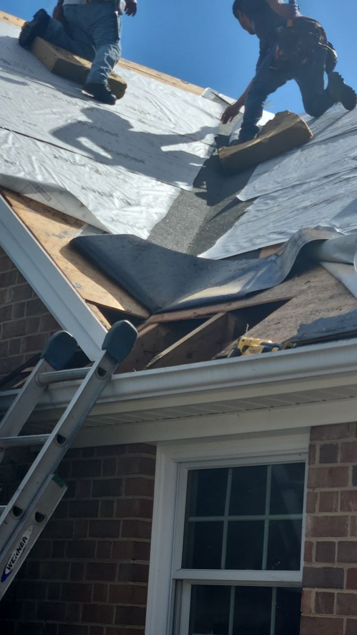 New Roof and 6 inch Gutters by Just In Time Roofing and Restoration