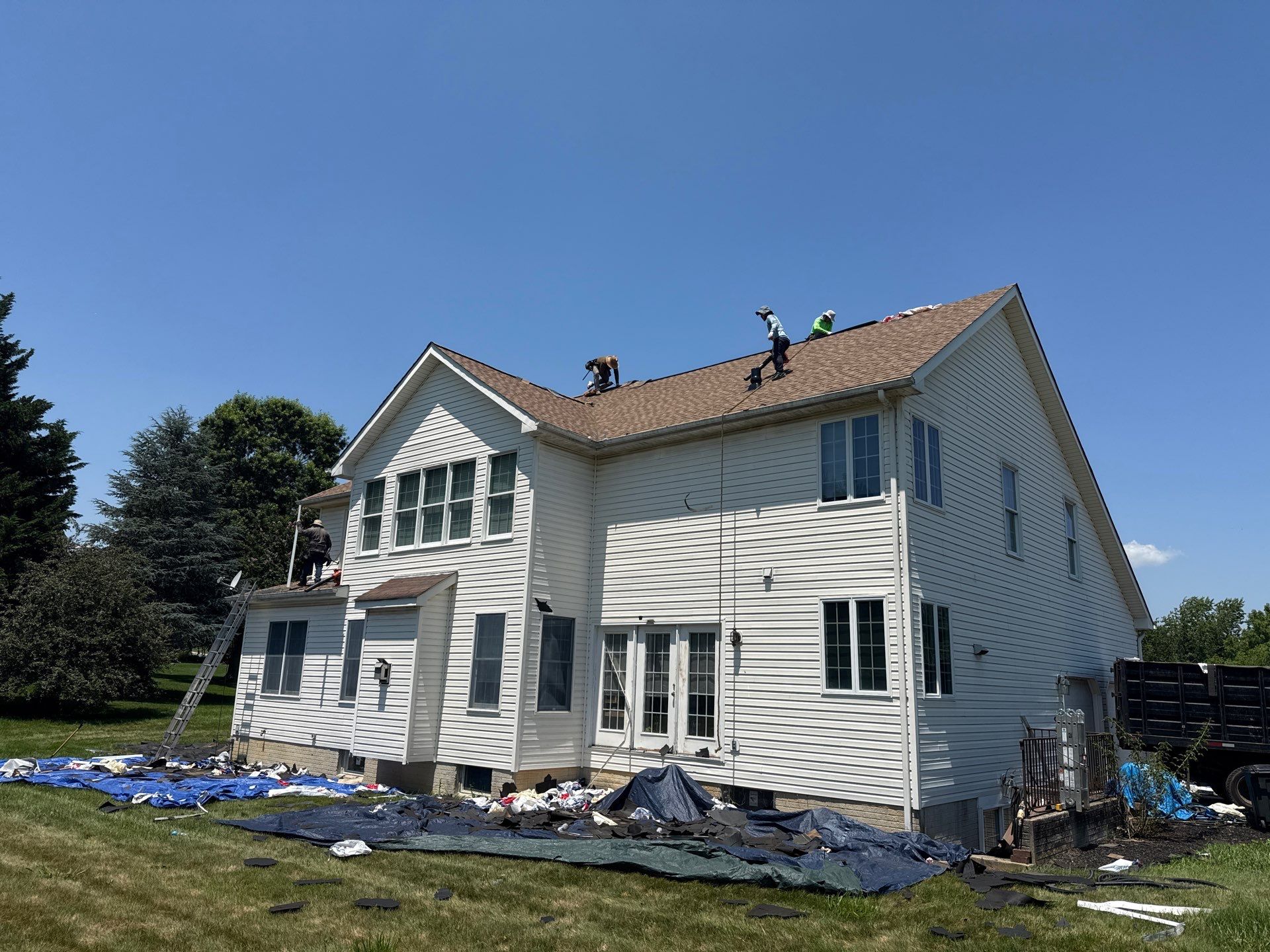 Residential Roofing Installation using GAF Timberline HDZ by Matter Roofing & Construction