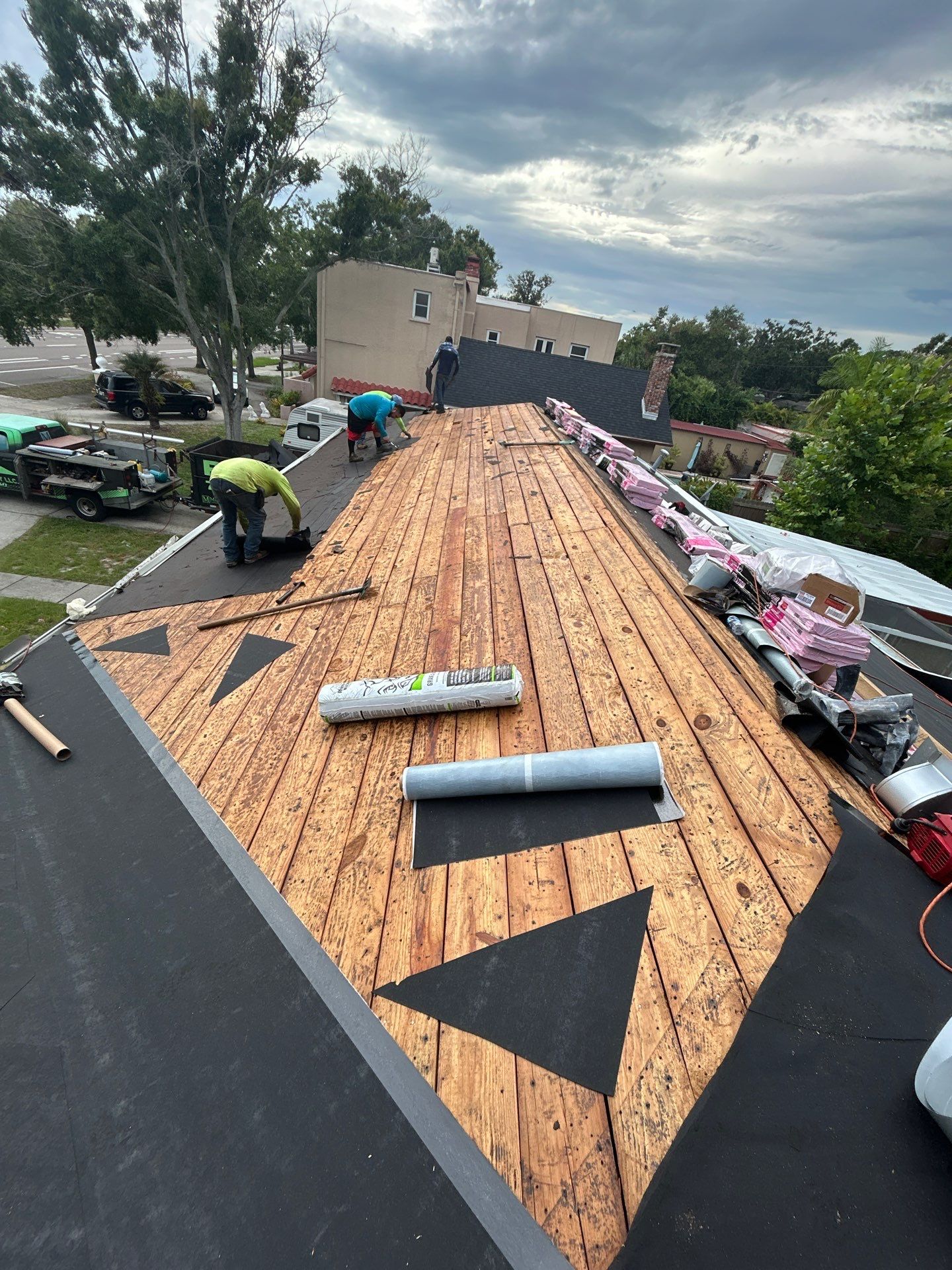 Project in St. Petersburg by Mitchell Roofing Company LLC 