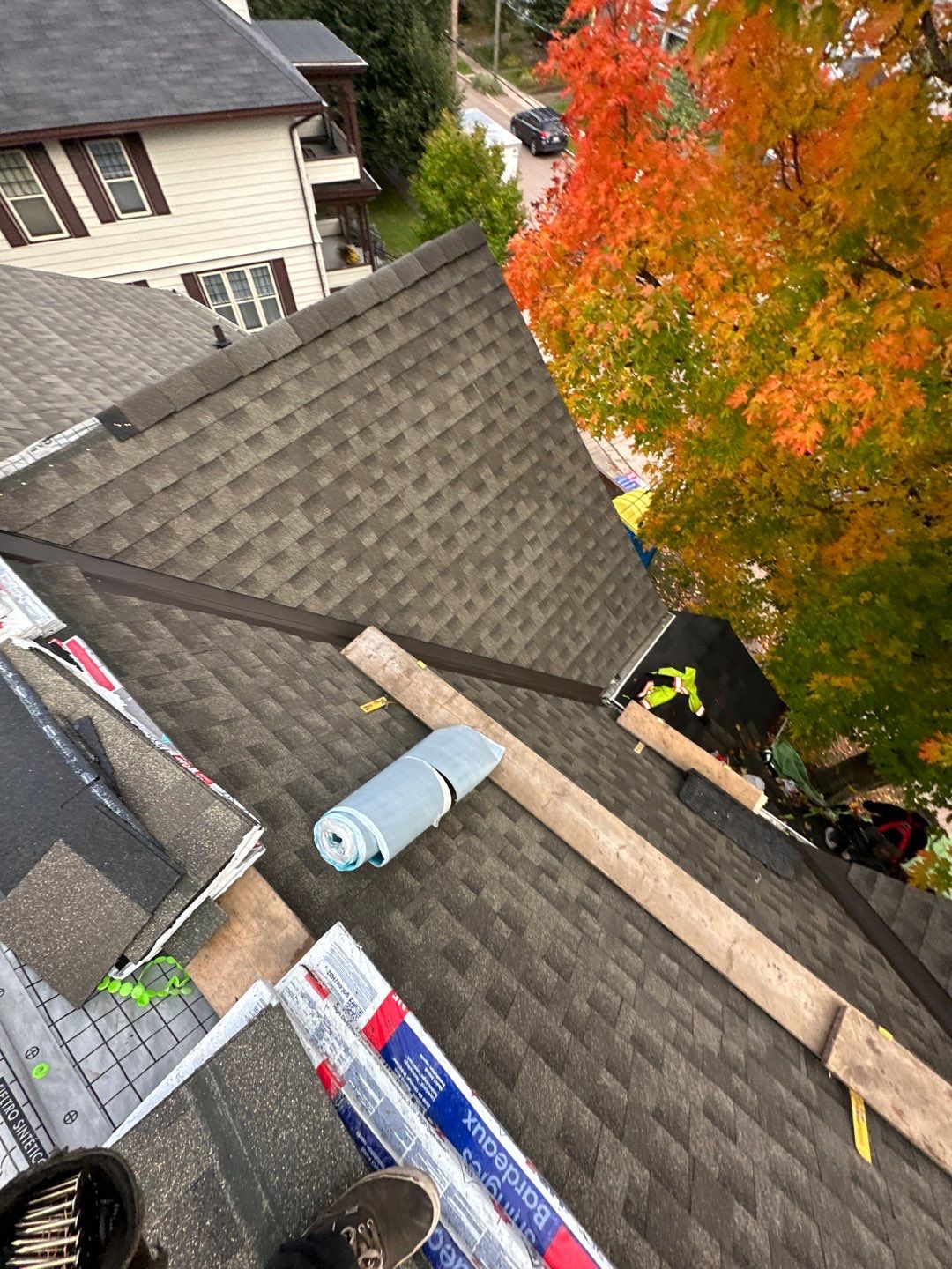 Residential Roofing Installation using Asphalt GAF HDZ by Artisan Roofing & Home Improvements Inc.
