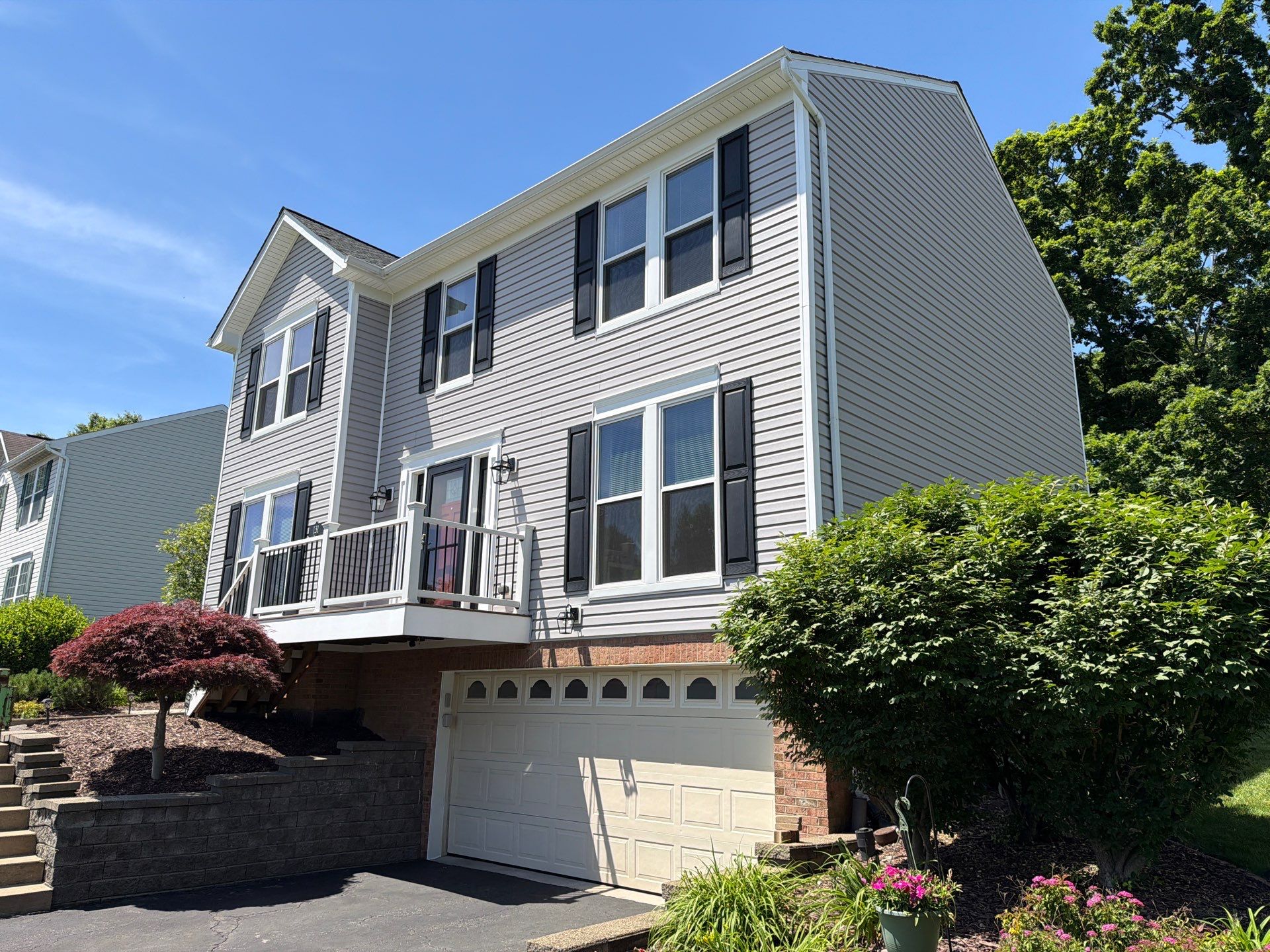 From Ancient Aluminum to beautiful Quest by Mastic by Ideal Siding Pittsburgh
