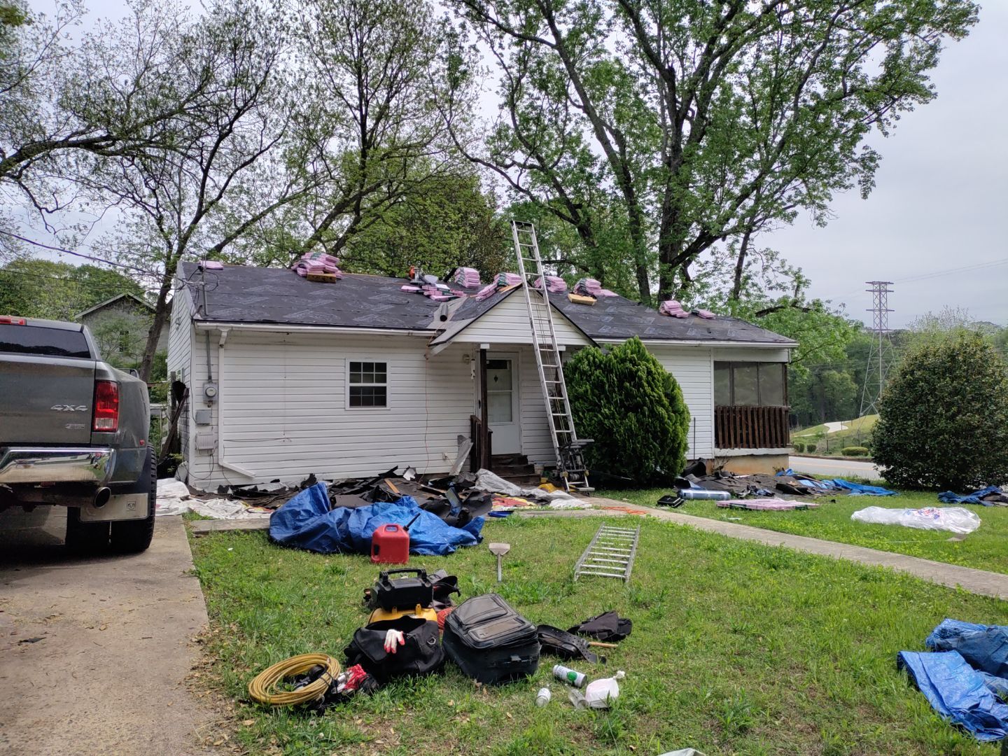 Residential Roofing Installation using Owens Corning by Inspector Roofing and Restoration