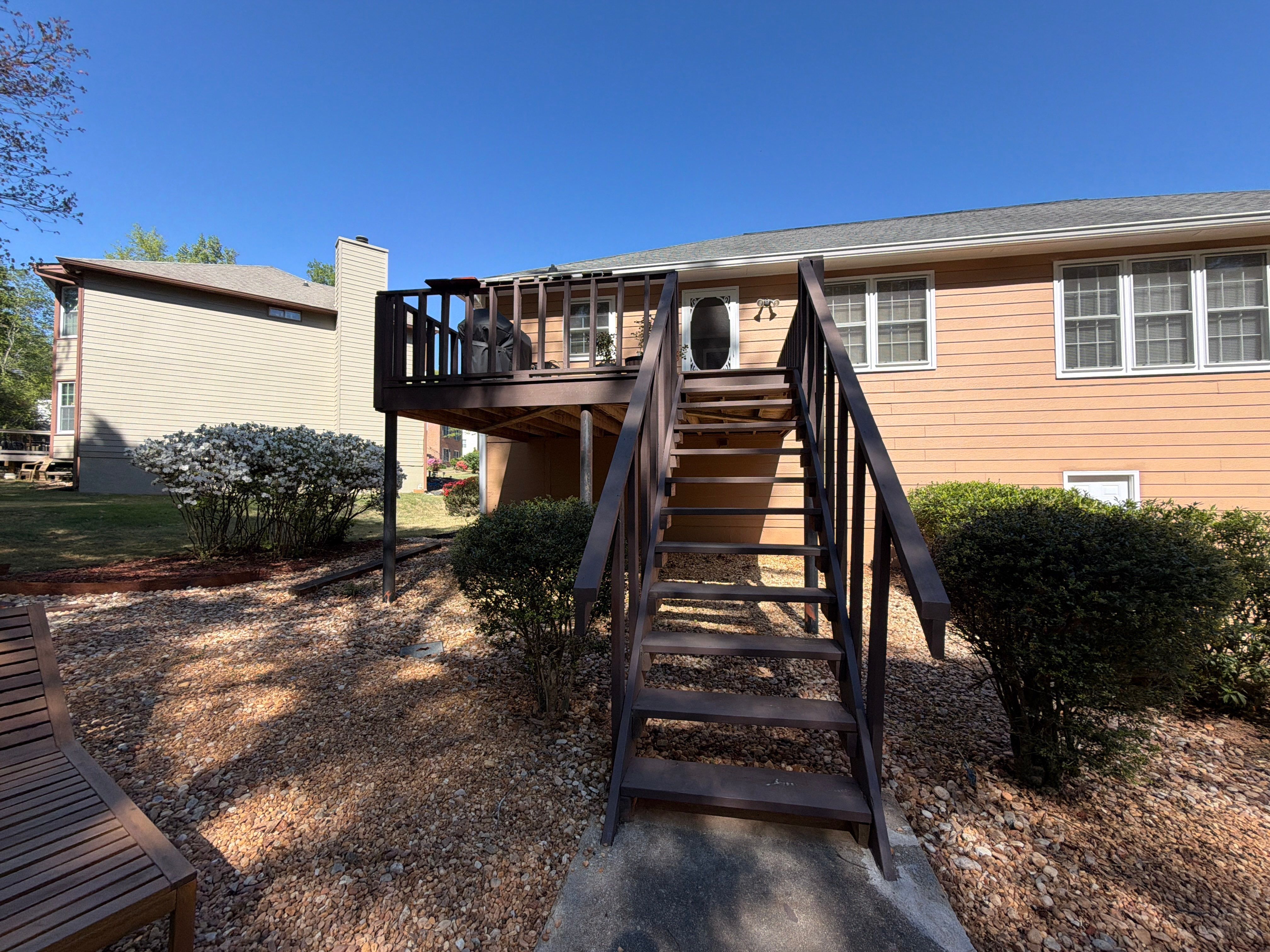 Lawrenceville, GA Deck Rebuild using Deckorators Venture Series and Pressure Treated Pine by Nelson Exteriors 