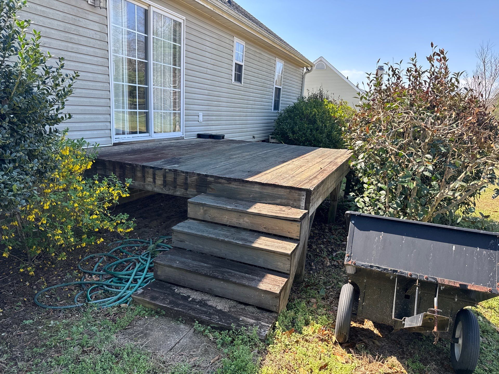 New Deck and Doors by The Remodeling Company