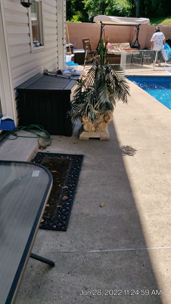 Oxford Pool Deck Project in McKees Rocks by Floors in a Day, Inc