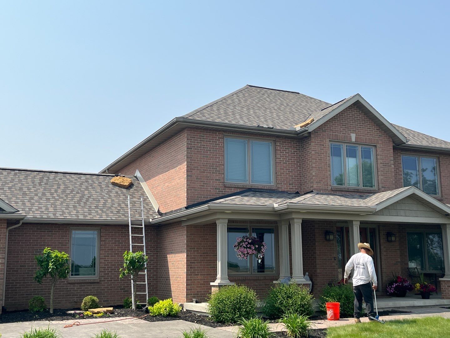 Residential Roofing Installation using GAF Timberline HDZ Cedar Falls by Nitro Roofing and Construction