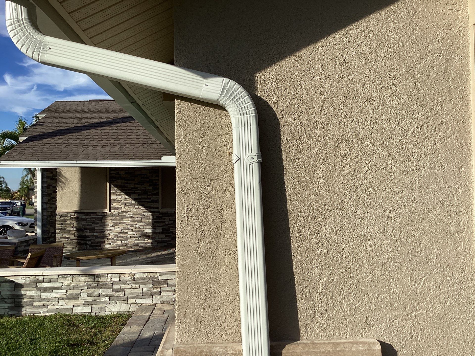 Seamless Gutters Installation in Fort Myers FL by Gutter Professor by Gutter Professors