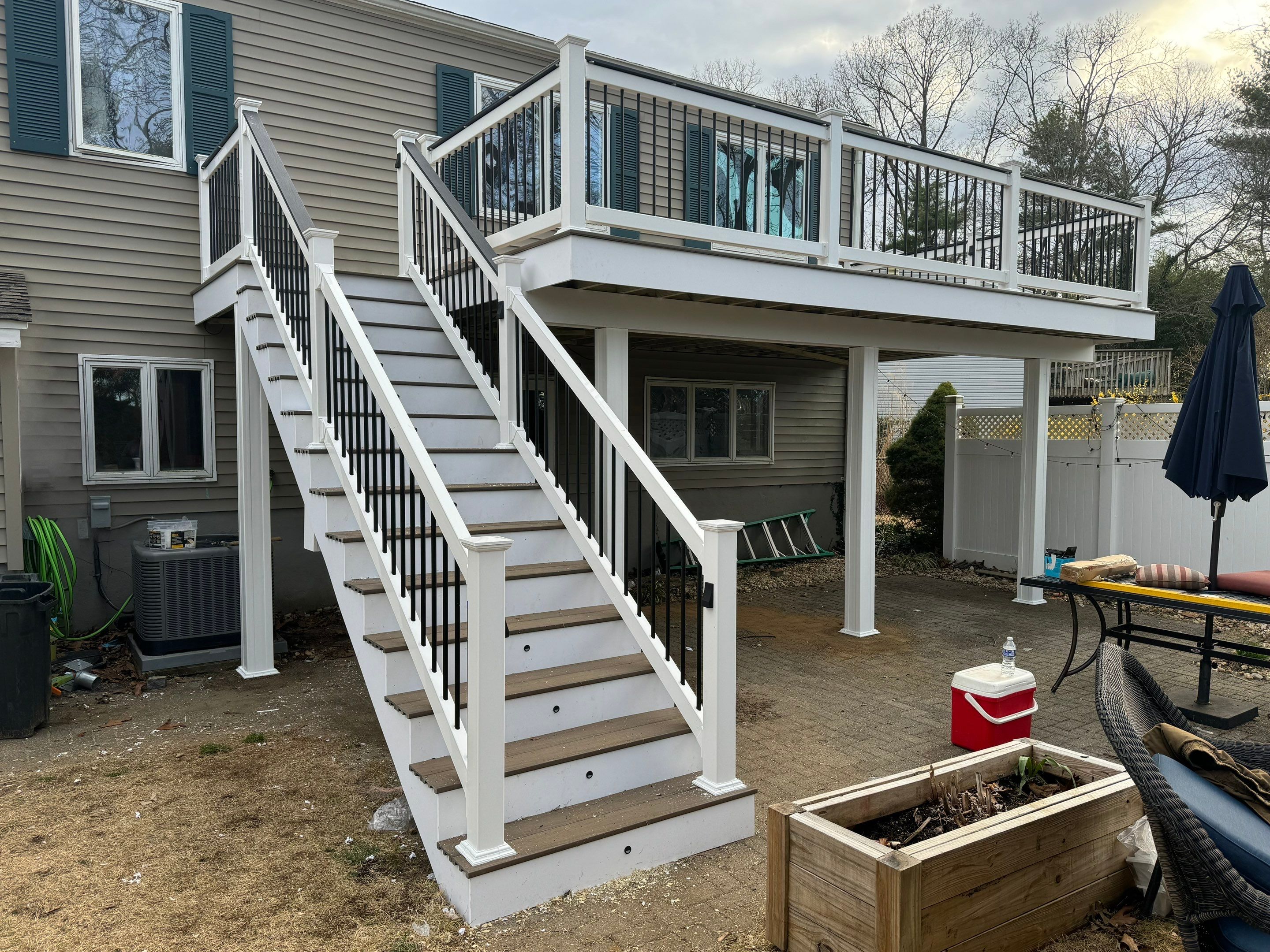 New deck in Middletown by deck guardian