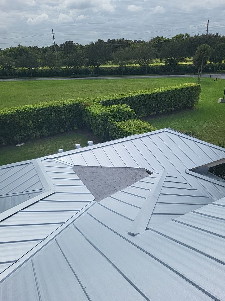 Residential Roofing Installation using Mil Finish-Unpainted by BLUES BROTHERS CONSTRUCTION CORP