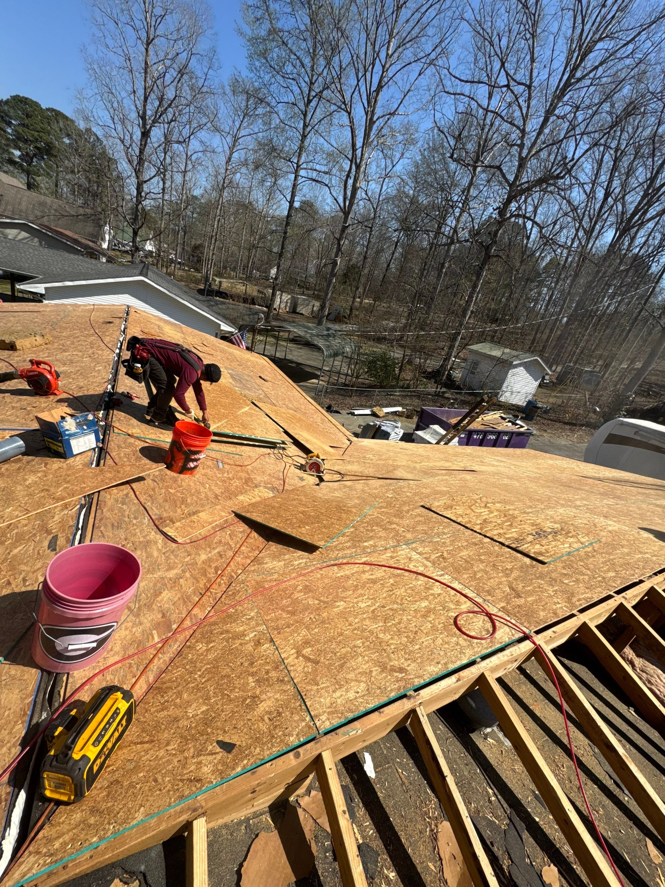 Project in Milledgeville by Aultman Roofing