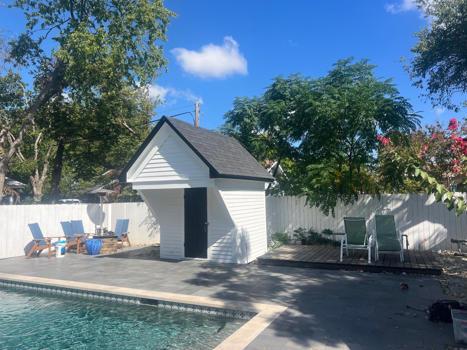 Exterior painting & Deck staining in Frisco by Nomad Painting