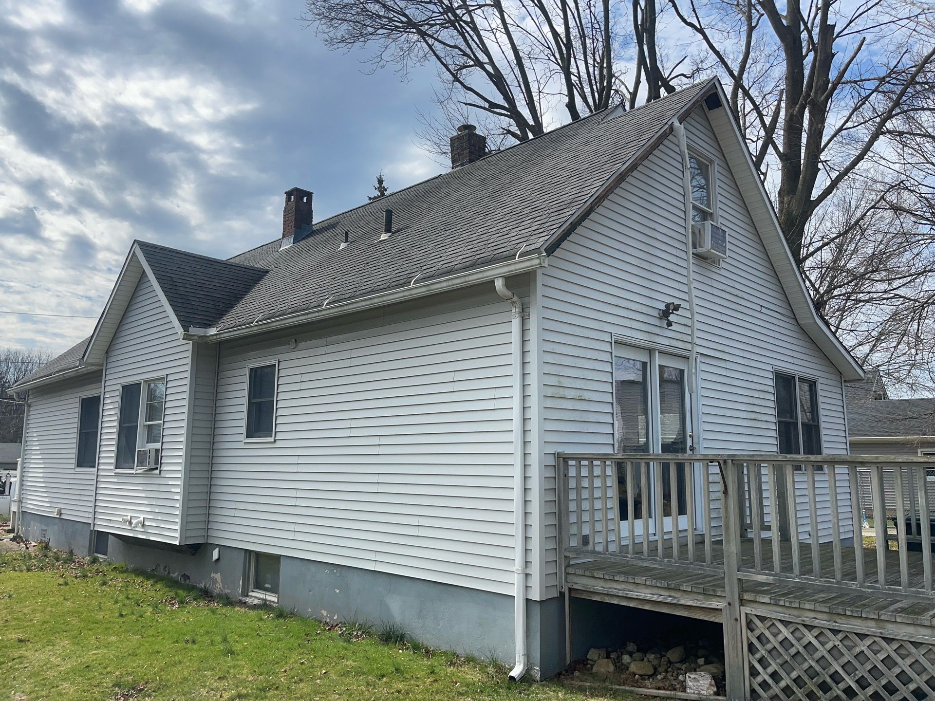 Siding Installation using Certainteed Monogram Granite Gray by A Plus Exterior