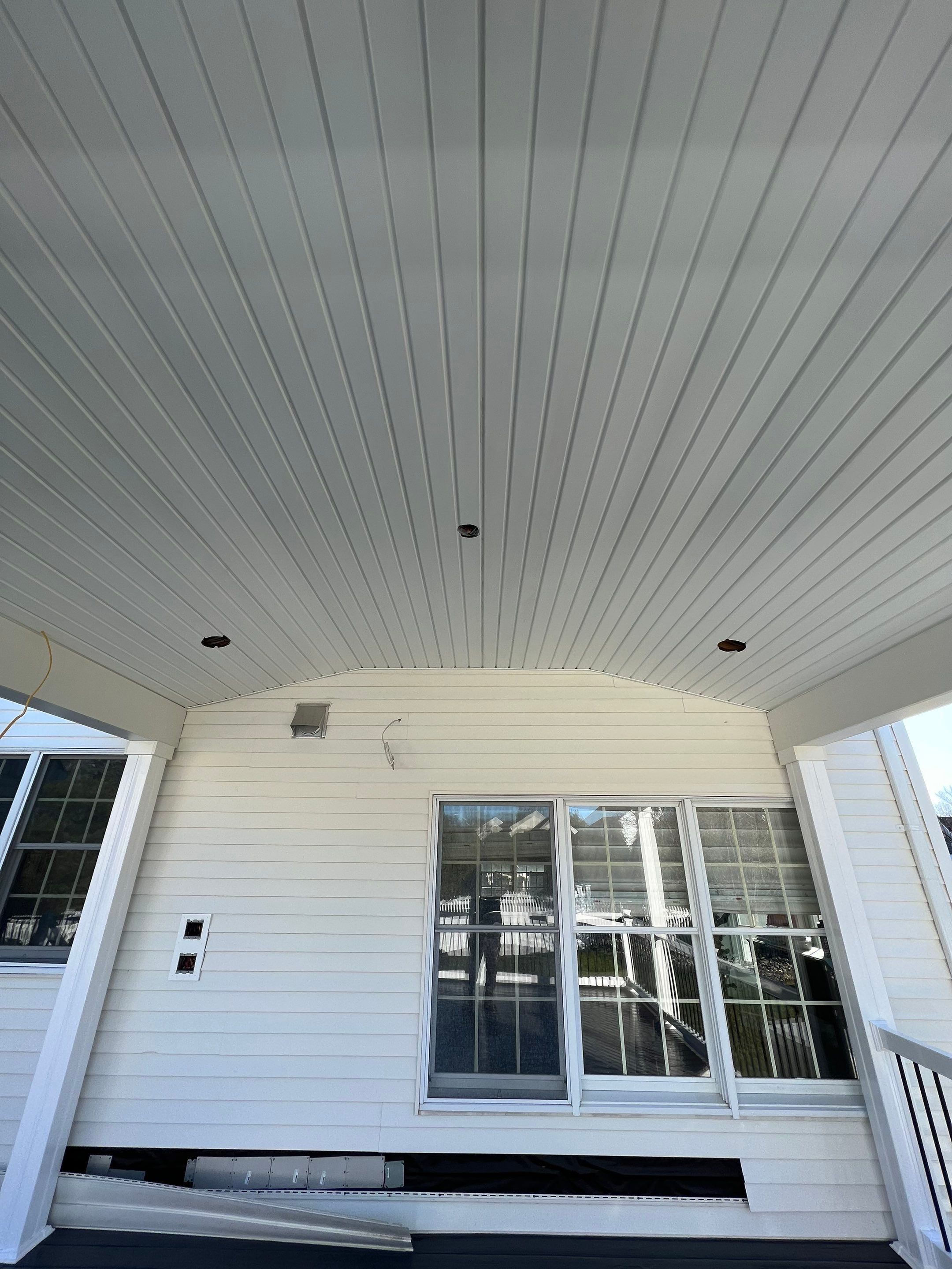 New deck With Porch  by deck guardian