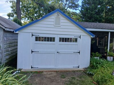 Custom Shed Door Framing in Neavitt