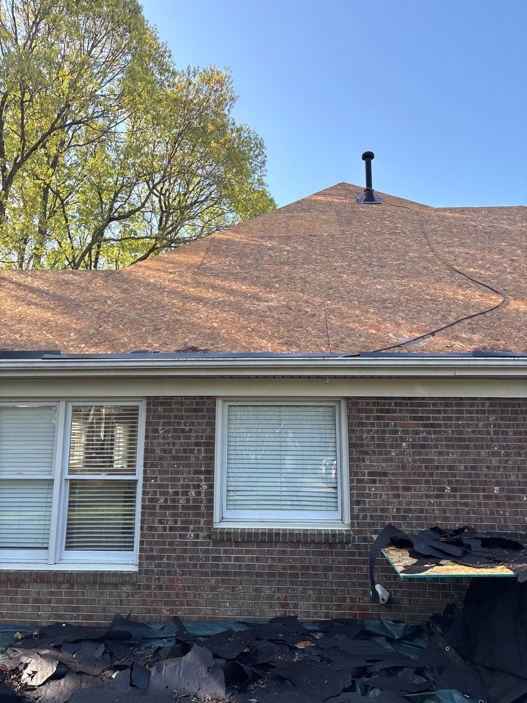Residential Roofing Installation using TAMKO TITAN XT Rustic Black by RISE Roofing & Restoration, LLC