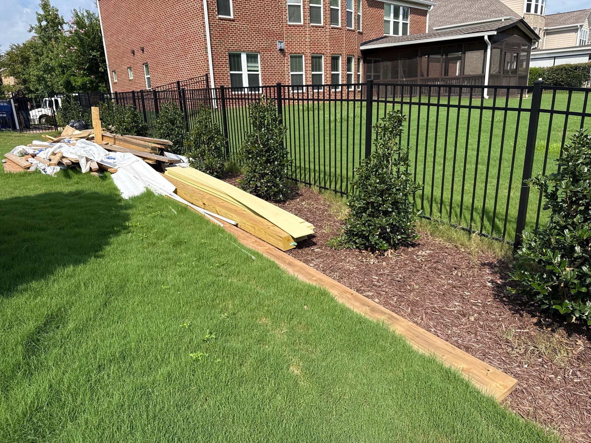 Project in Waxhaw by Badger Hauling