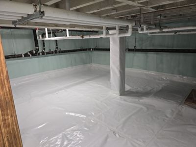Crawl Space Encapsulation using Closed Cell Spray Foam
