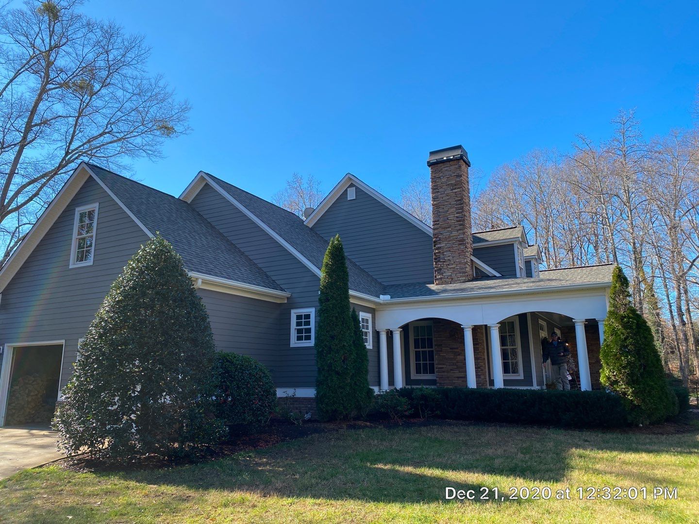 Residential Roofing Installation in Spartanburg, SC using Ceartainteed Landmark Architectural Shingles by Property Assessment