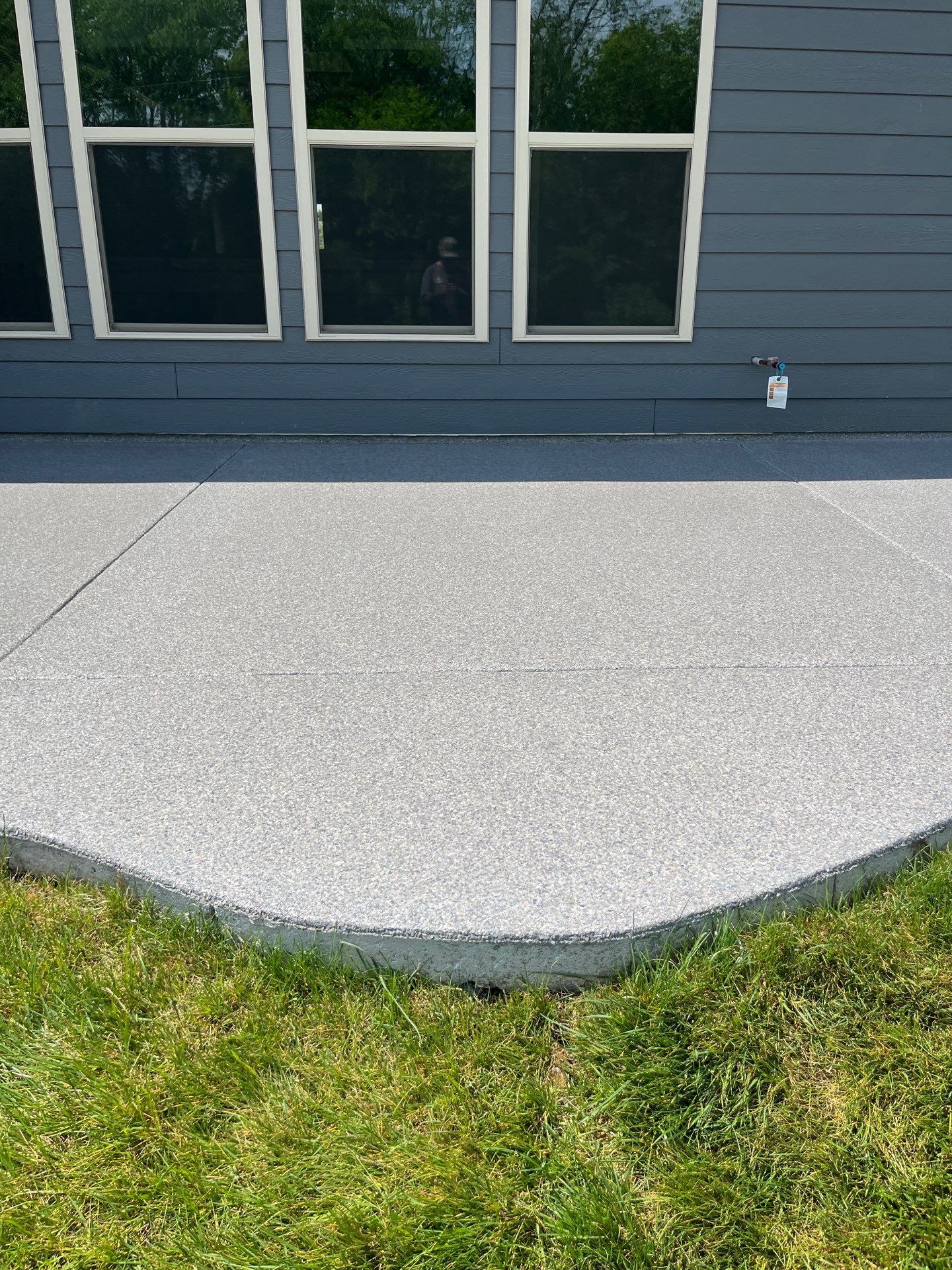 Patio Floor Coating using Briar by My Garage Floor Guys