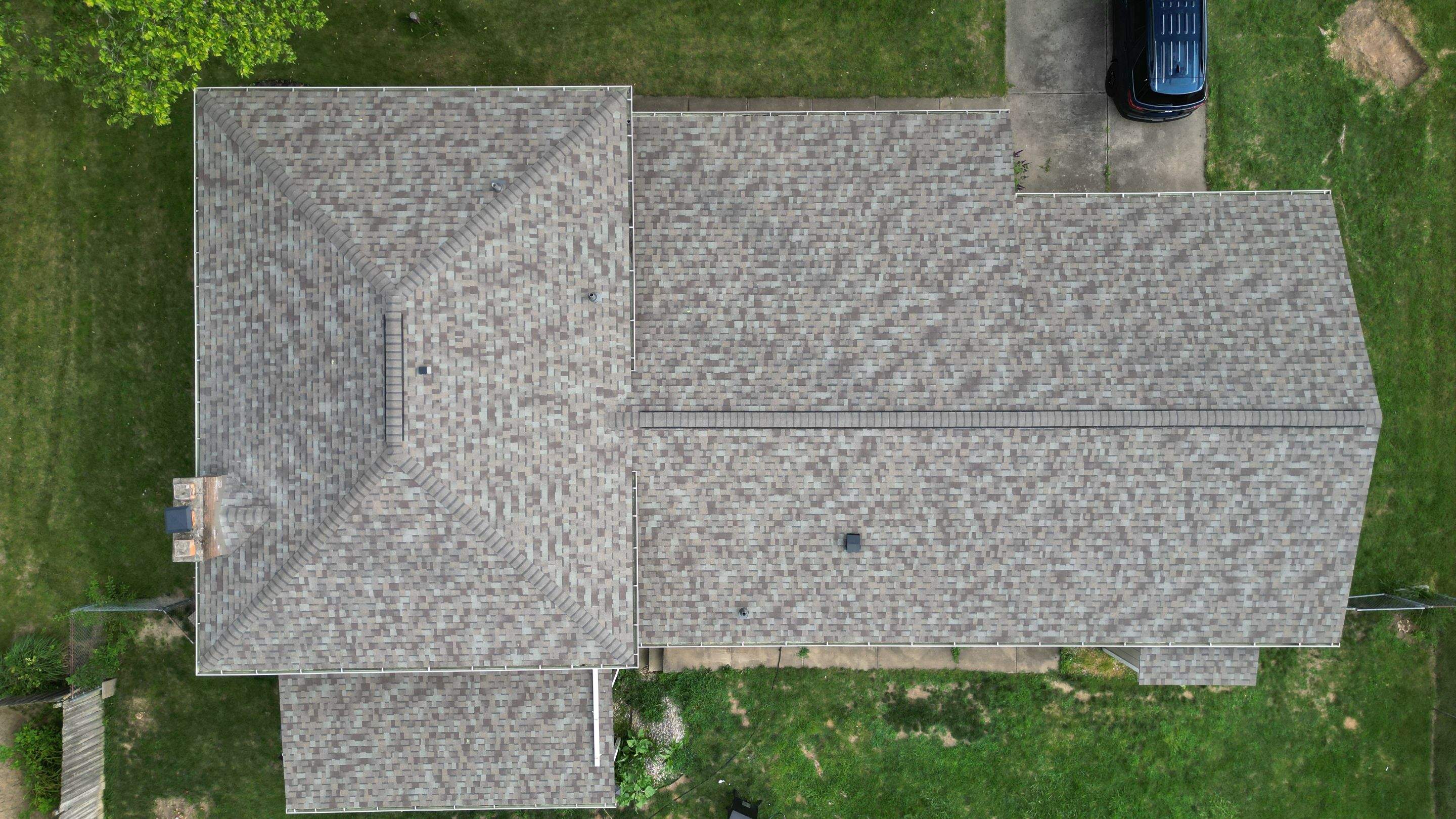 Residential Roof Install with Driftwood Shingles by WIW Enterprises Inc