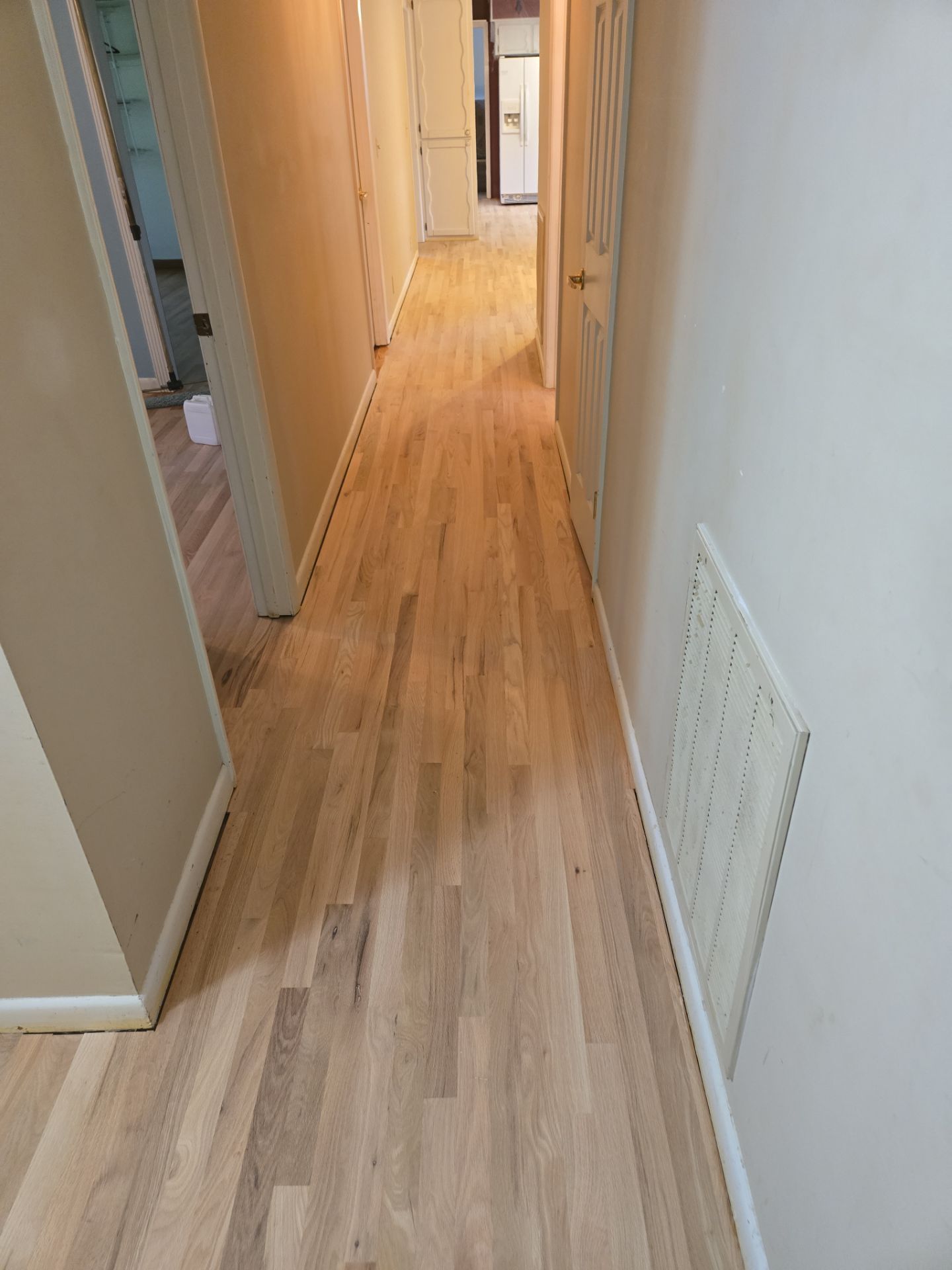 Natural Satin Refinish  by Footprints Floors of Nashville