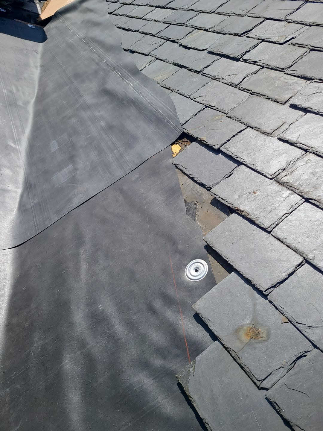 Lorton: EPDM Flat Roof with Partial Slate Replacement by RM Banning, Inc.