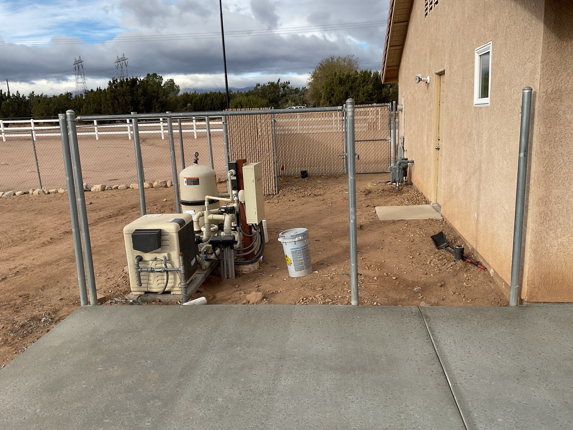Fence Installation using Vinyl by Fence Guys Inc. 