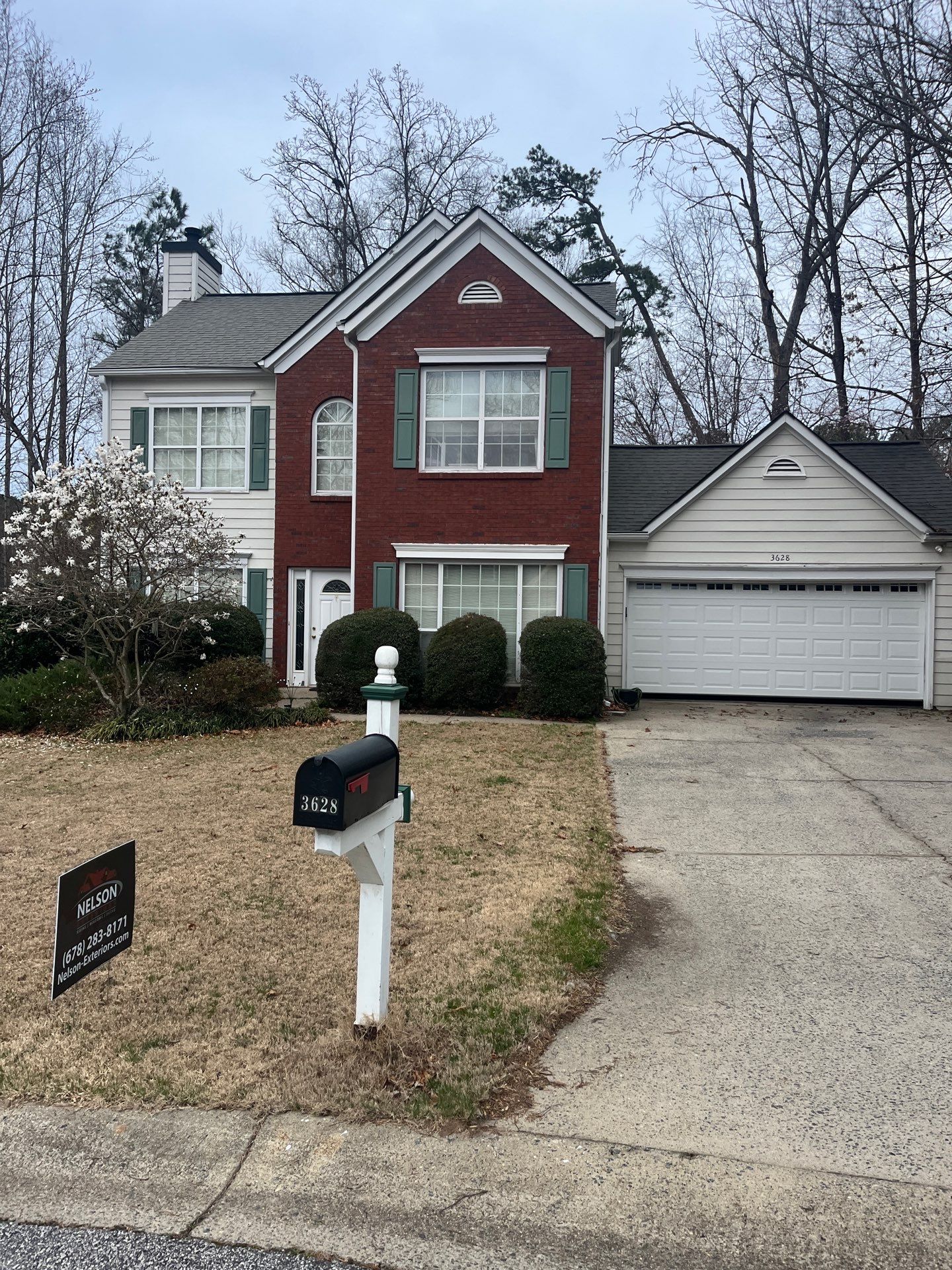 Siding and Rotten Wood Replacement, Deck Stain, and Exterior Painting in Kennesaw, GA by Nelson Exteriors