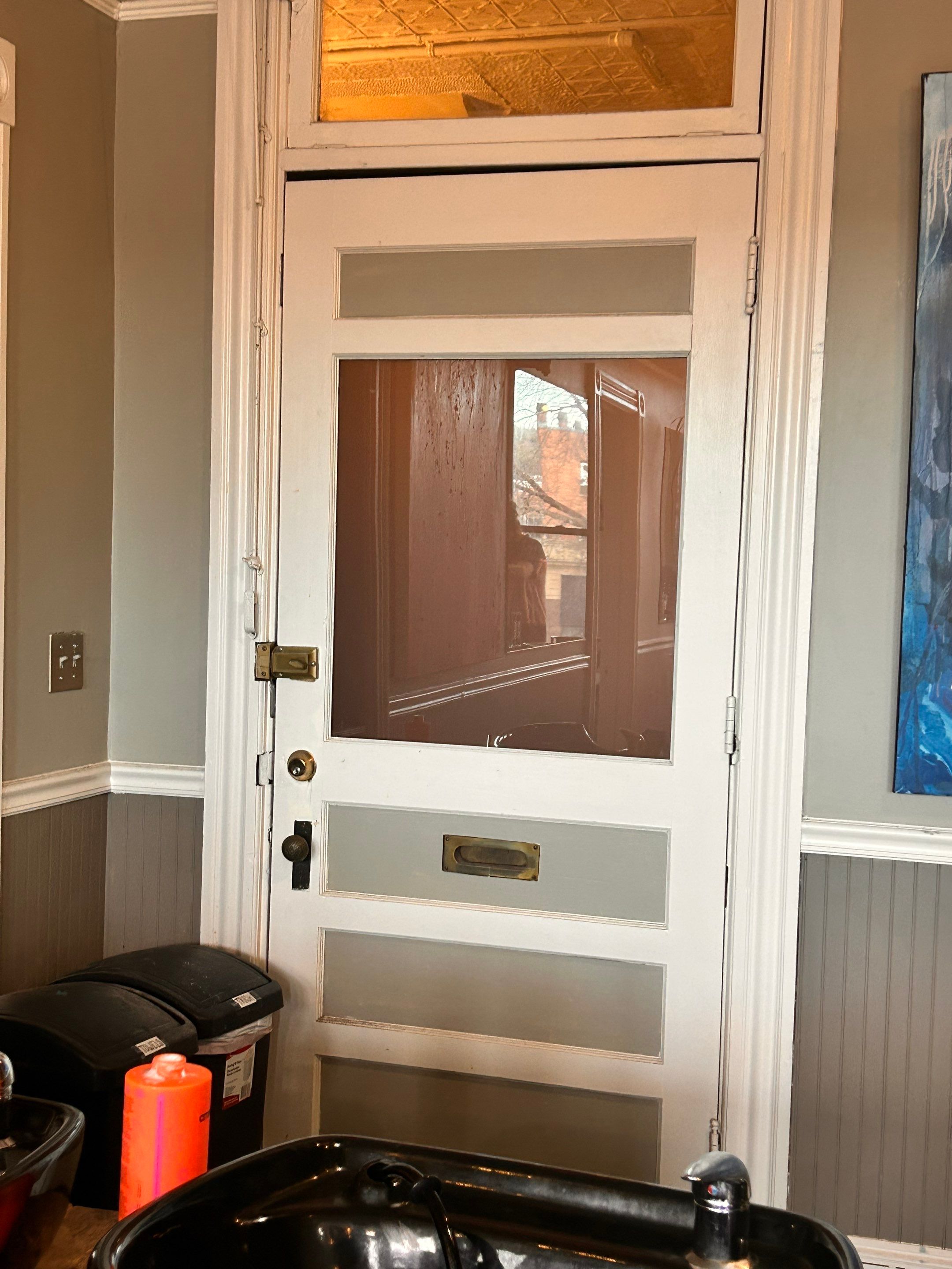 Interior Door Glass Replacement w/Film by Cheshire Glass Company