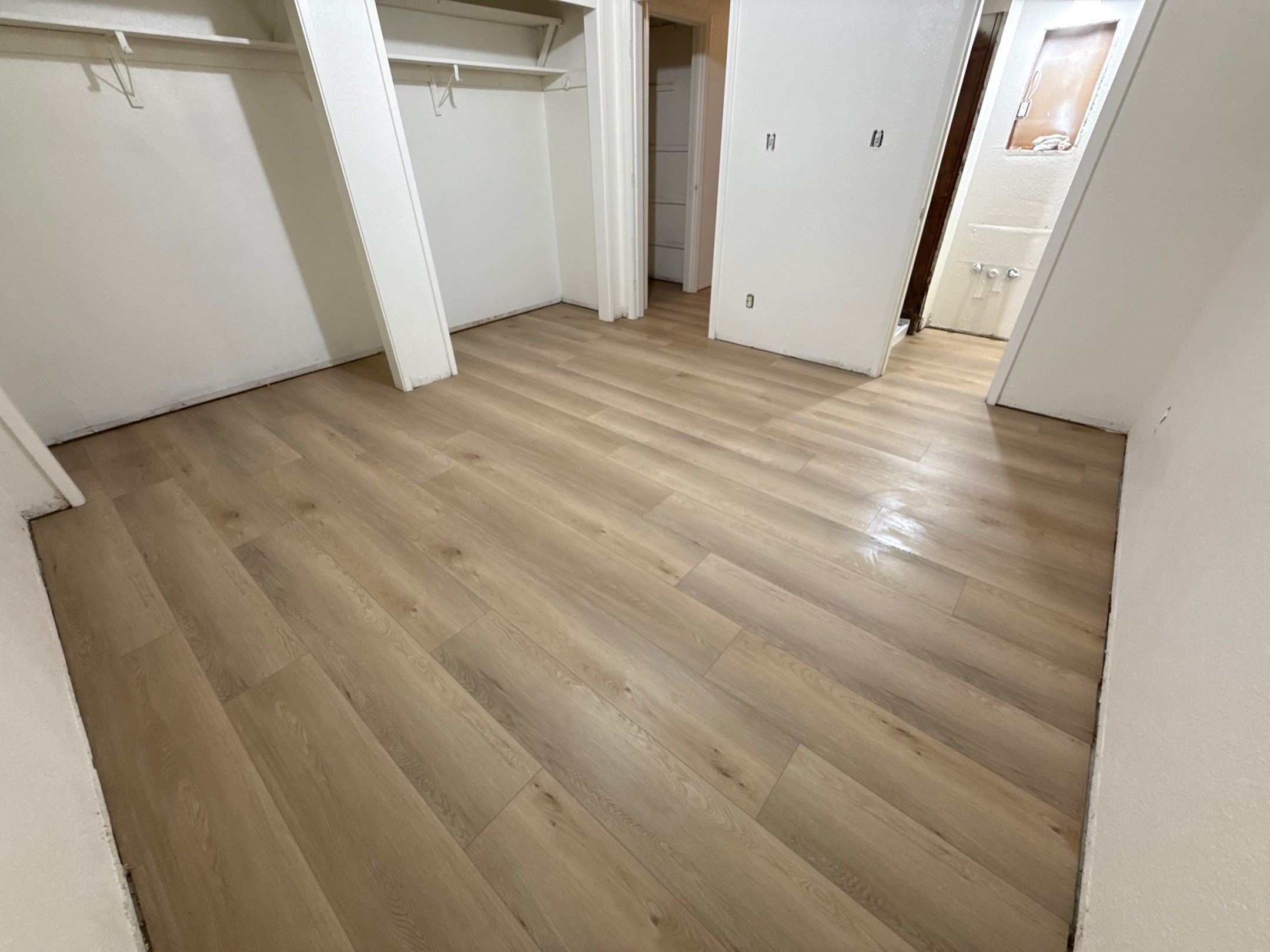 LVP install by Footprints Floors South Sacramento