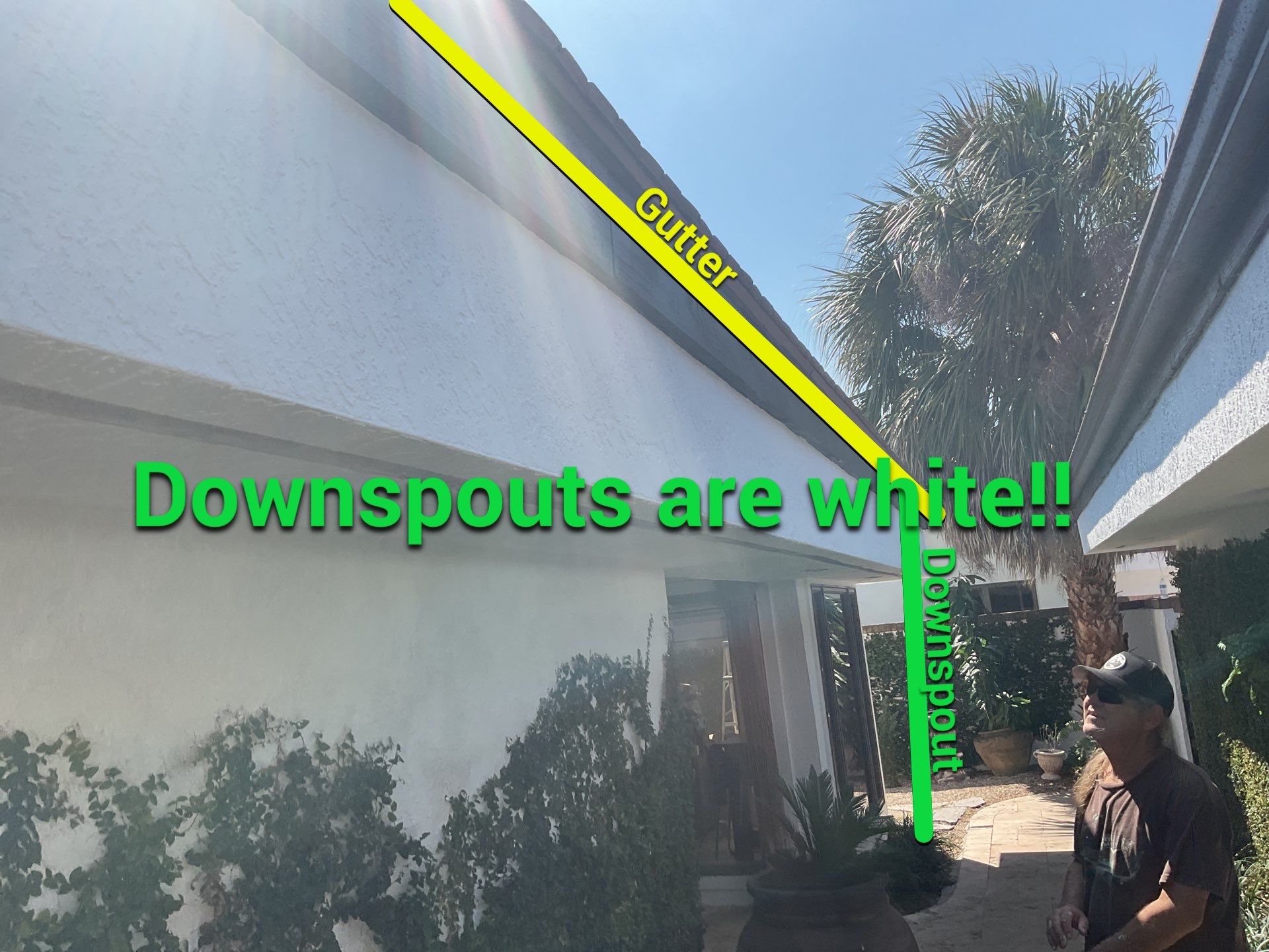 Brown Seamless Gutters using Royal Brown in Fort Myers FL by Gutter Professors