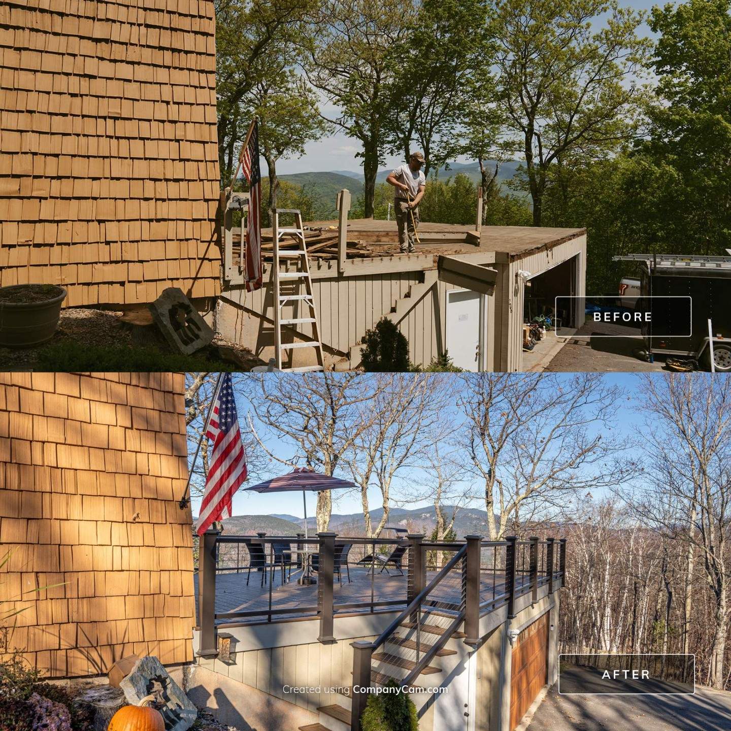 Massive Rot Repair and Deck Rebuilding by THS