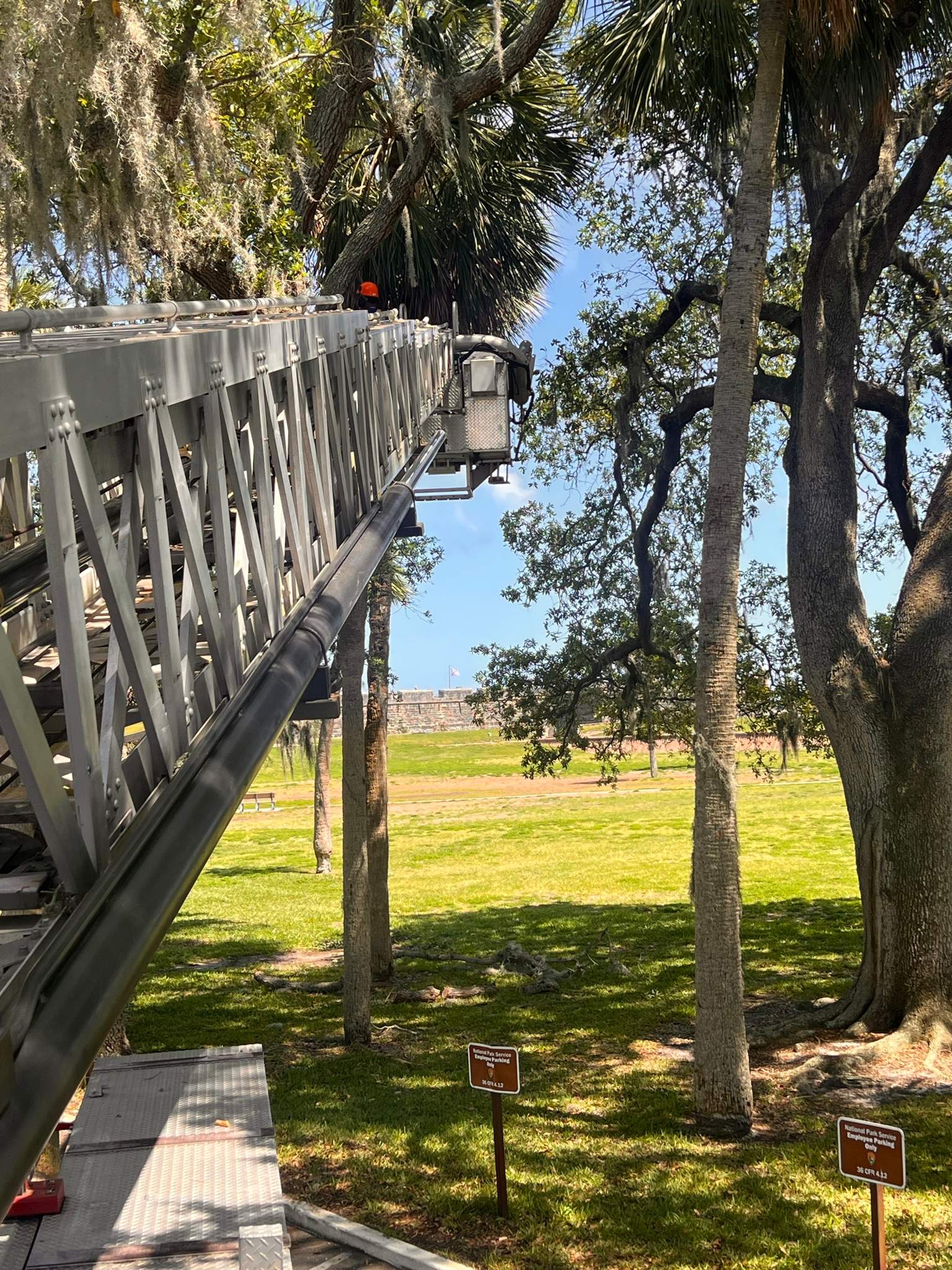 Volunteer Work | Castillo de San Marcos National Monument by ProGreen Services