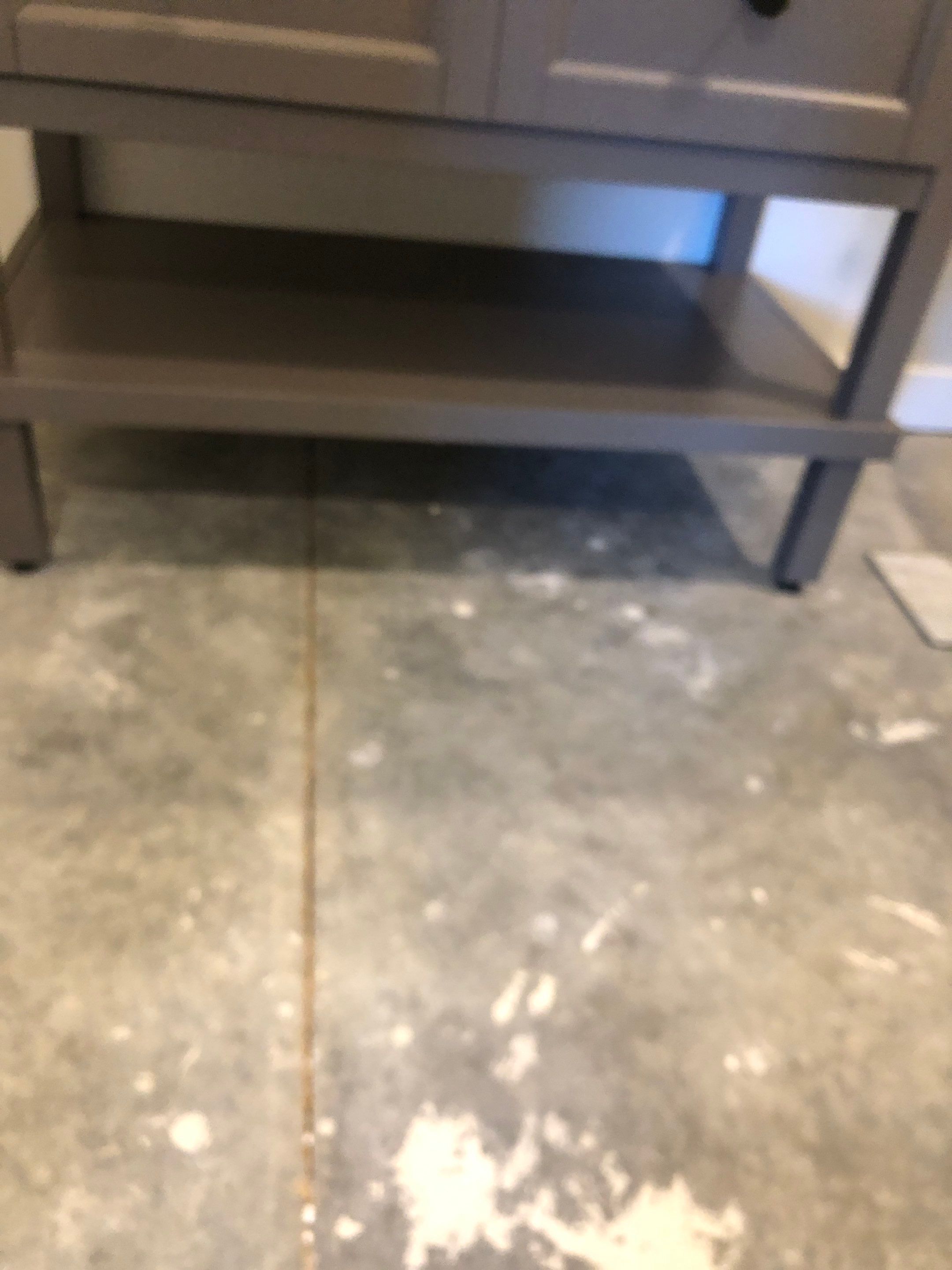 Louisburg, KS -- Basement Polish using Grey Stain by Big Red Decorative Concrete, LLC