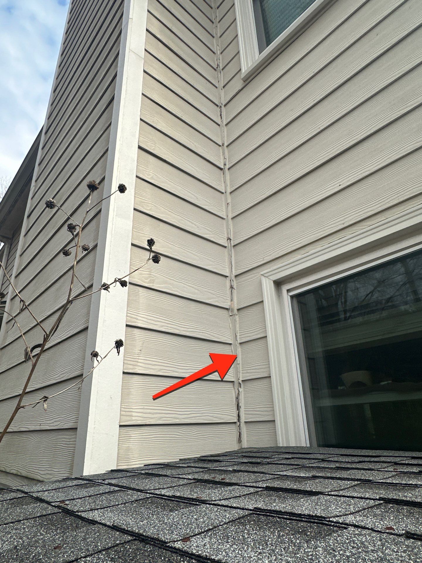 Marietta, GA Chimney Siding, Fascia, and Soffit Replacement using James Hardie Lap Siding, Hardie Trim, and Hardie Panel by Nelson Exteriors