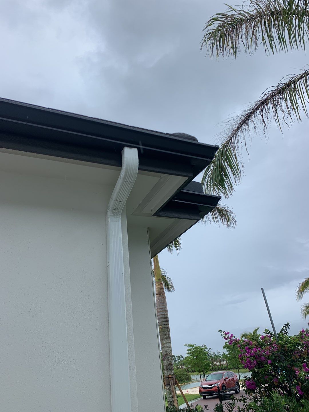 K-Style Seamless Gutters using gutter installation in Miromar Lakes by Gutter Professors