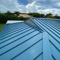 24ga 1.5" Mechanical Seam Slate Blue