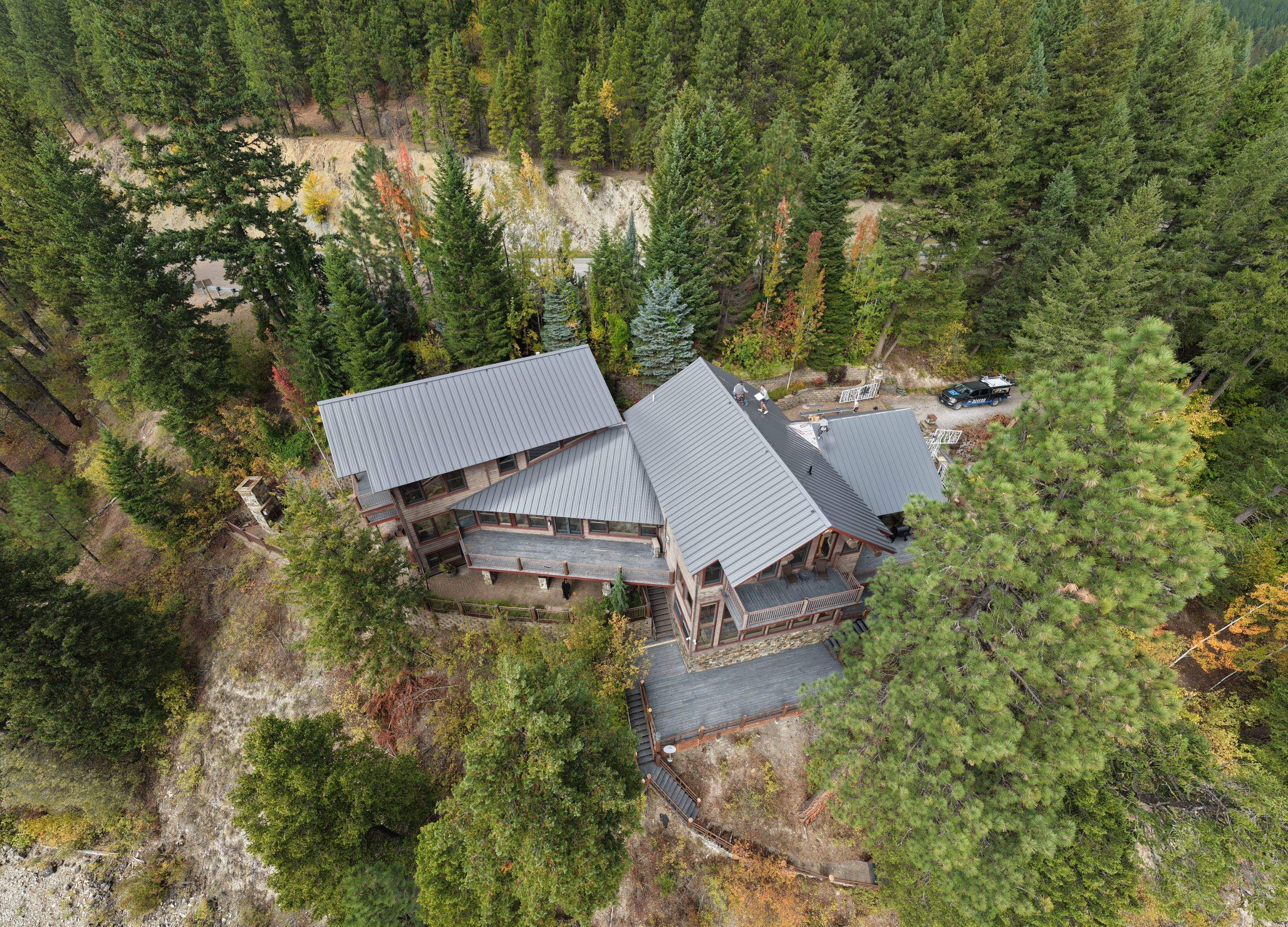 16" Mechanical - Dark Gray  by Montana Roofing Solutions