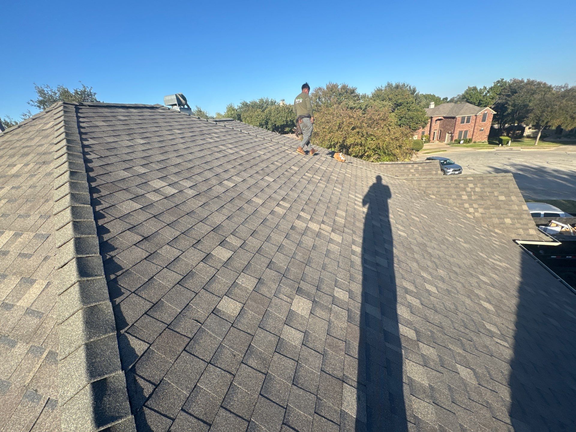 Residential Roof Replacement using ATLAS PINNACLE IR - WEATHEREDWOOD by Elite Roofing LLC