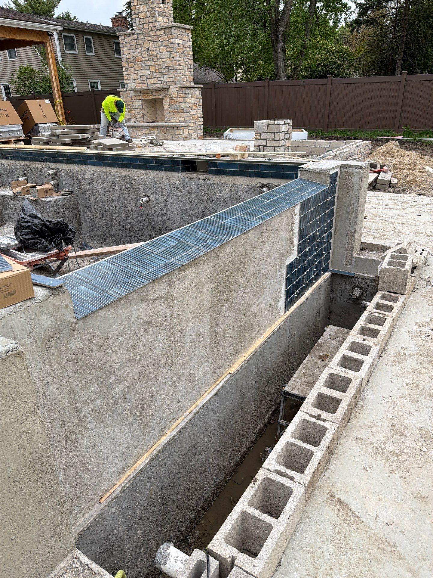 Swim Spa - Jet Benches - Spillover - French Riv by North Shore Pool & Spa