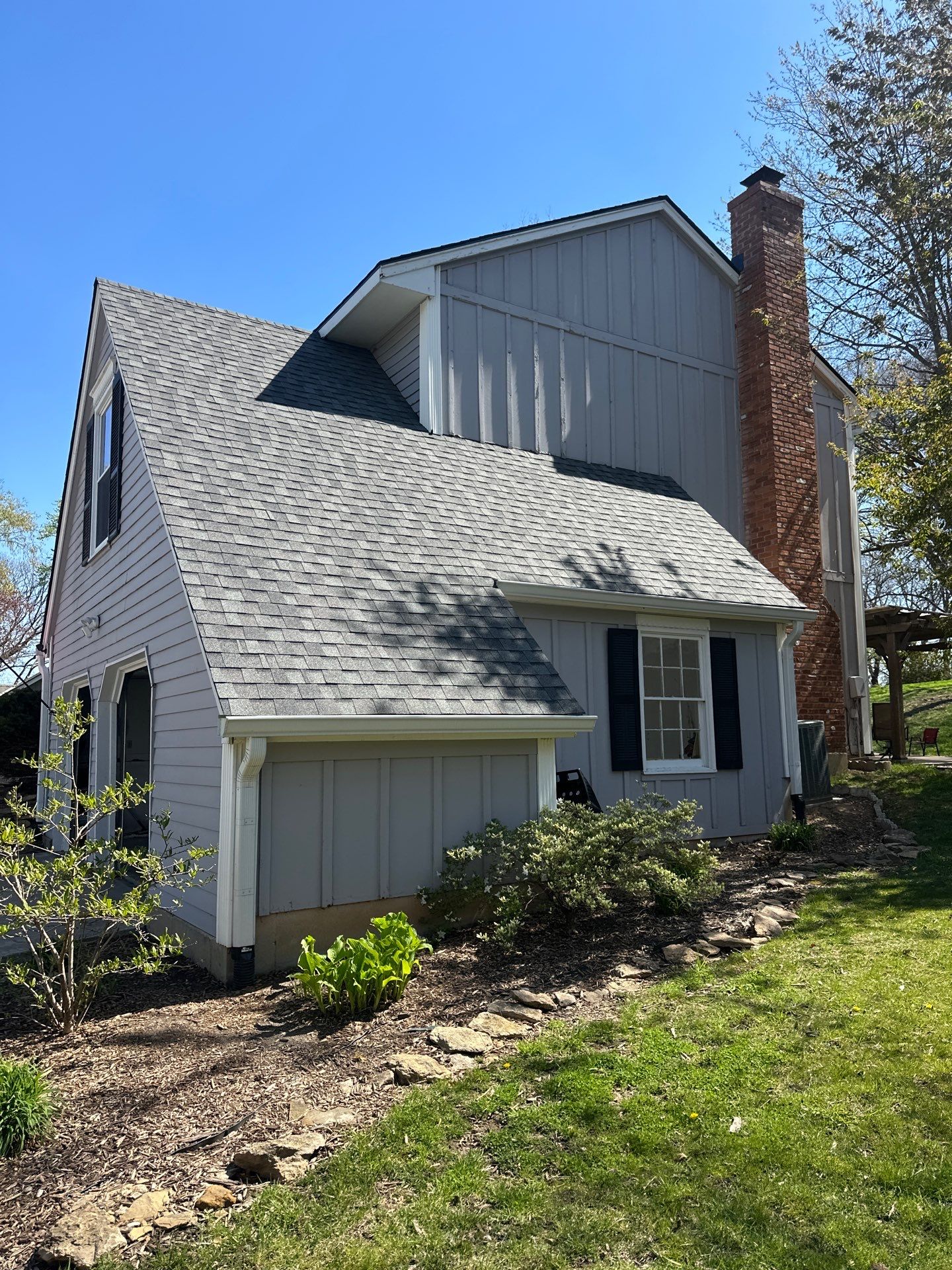 Full Exterior Siding Upgrade and Board and Batten Installation in Shawnee by EEC Windows, Siding & Roofing