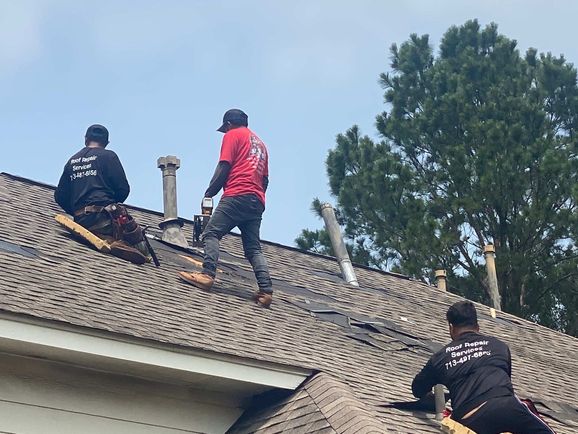 Hail Damage using Owen's Corning Duration (Lifetime) Shingles by Roof Repair Company
