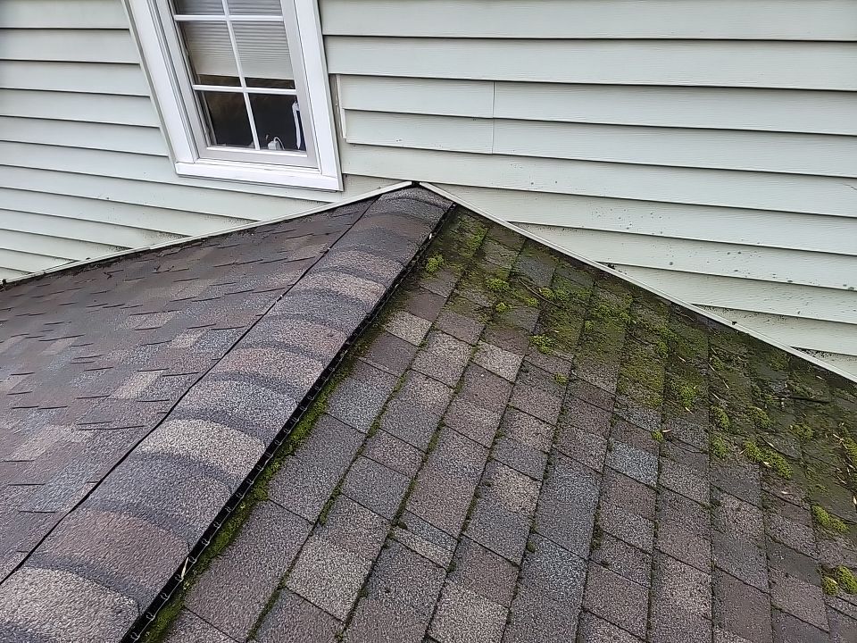 ATLAS PINNACLE COLOR: HEARTHSTONE DRIP EDGE: WHITE by Eagle Eye Roofing