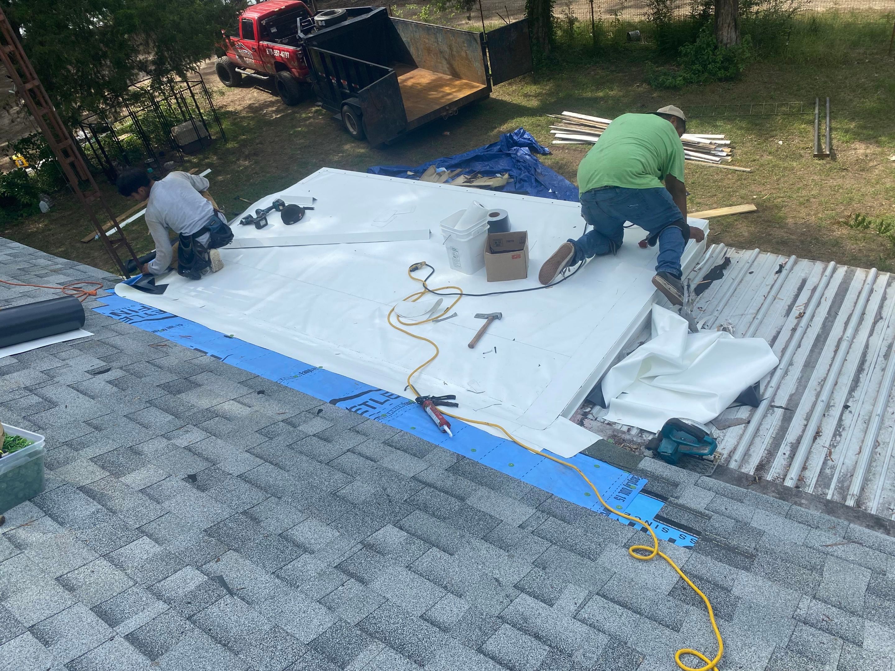 Residential Shingle Reroof using Malarkey Architectural Highlander NEX by Hostetler Roofing