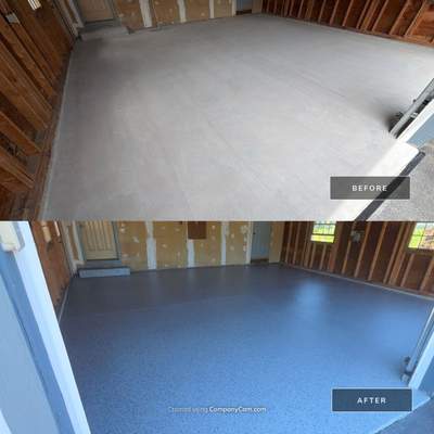 Vintage Zircon Garage Coating