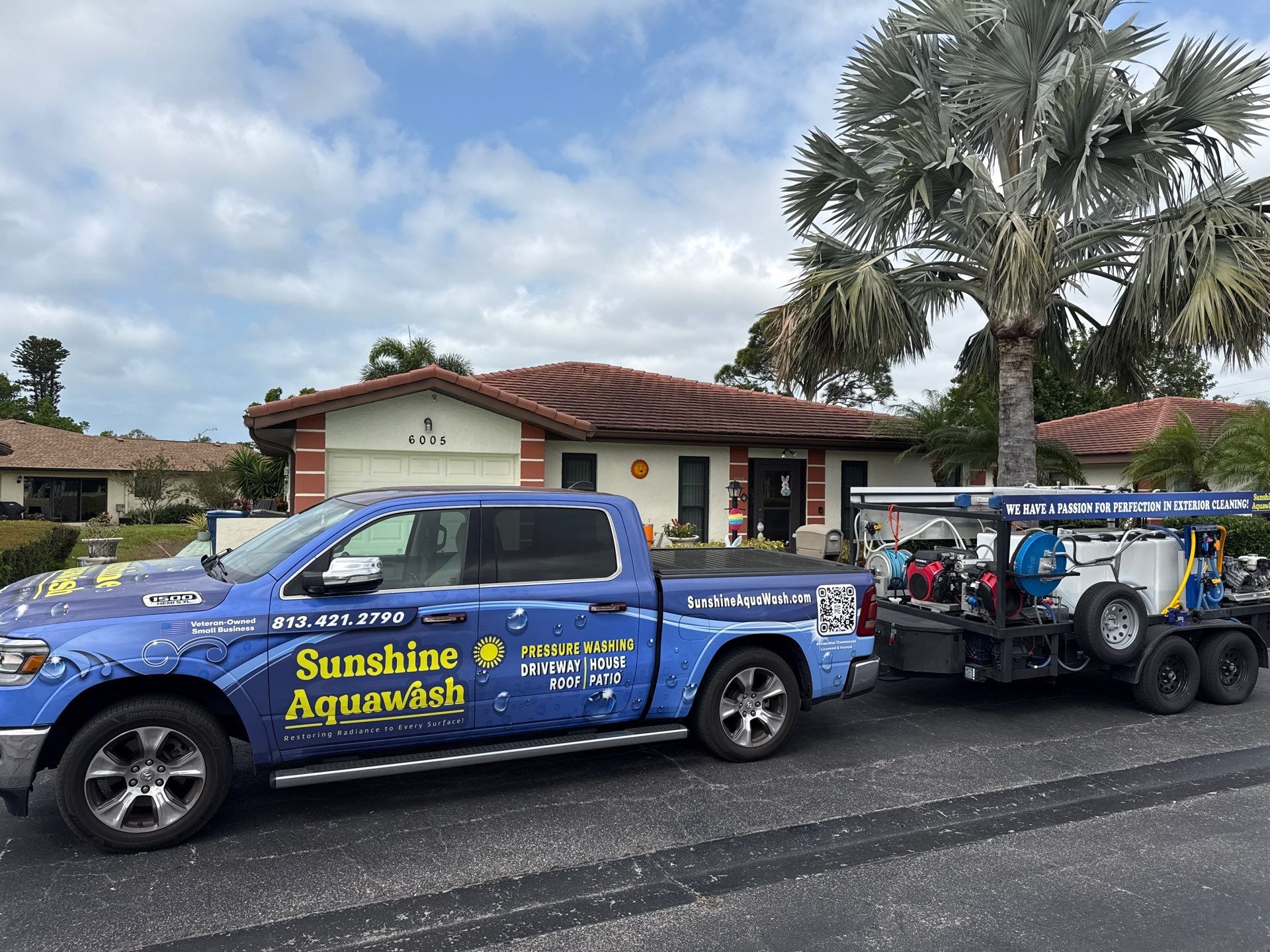 Tile Roof Cleaning – Vivenda at Bradenton I (Same-Day Service & Facebook Review) by Sunshine AquaWash